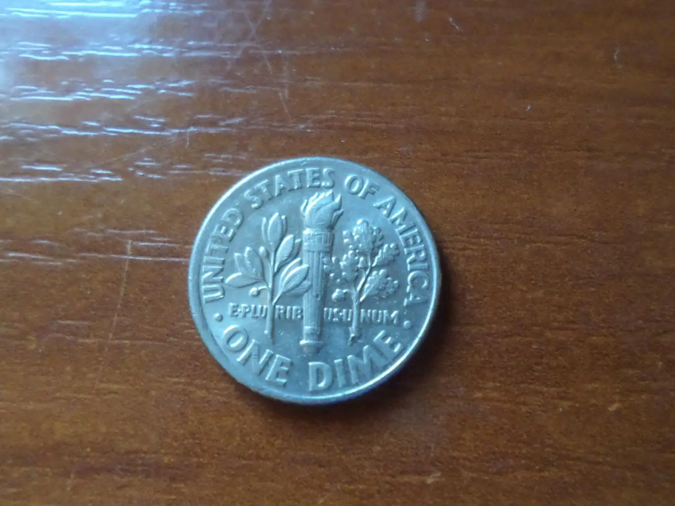 Монета 10 центов США 1994 г дайм 1