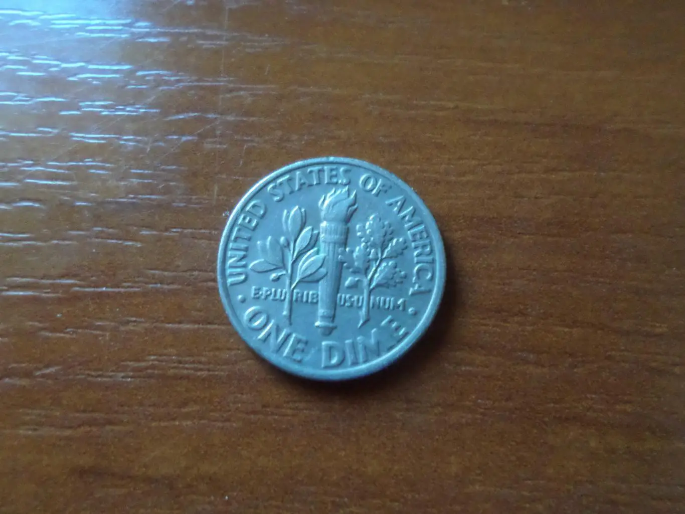 Монета 10 центов США 1996 г дайм