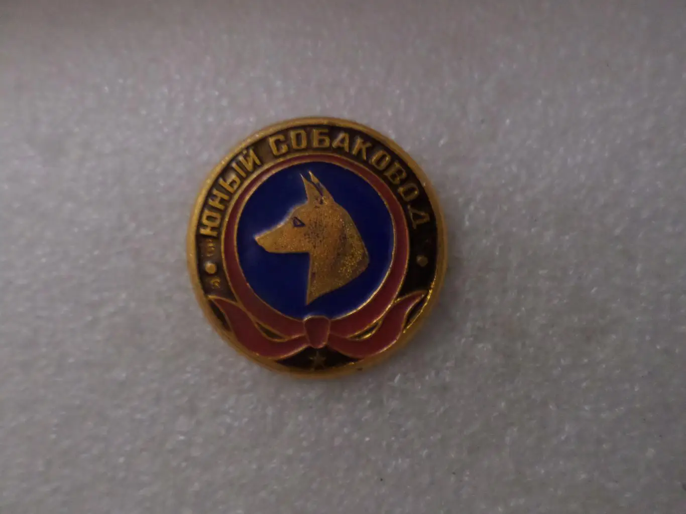 Значок Юный собаковод