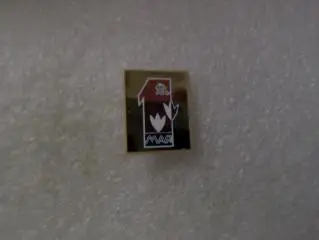 Значок 1 мая ситалл трещ