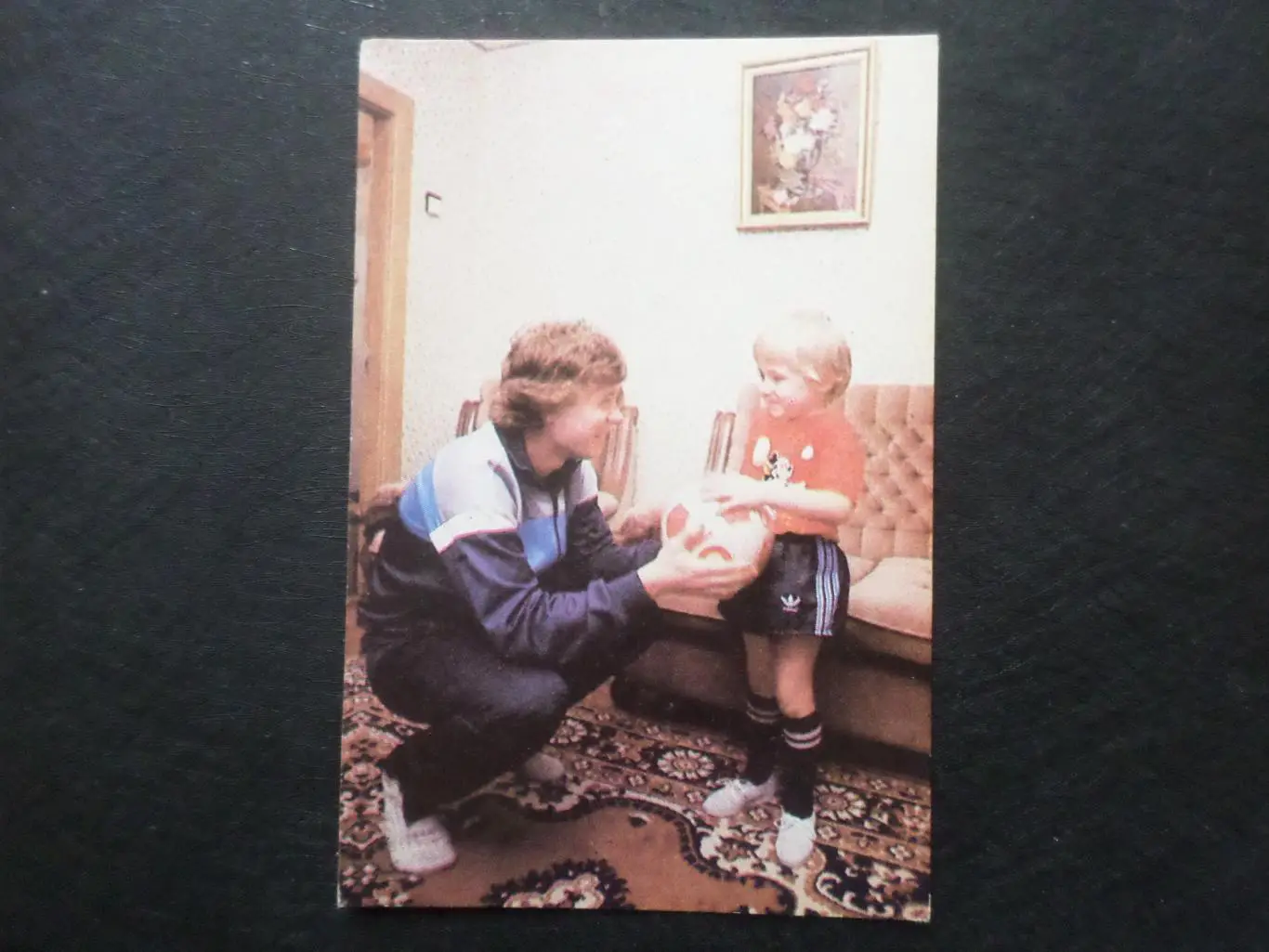 Календарик Александр Заваров Динамо Киев 1987 г