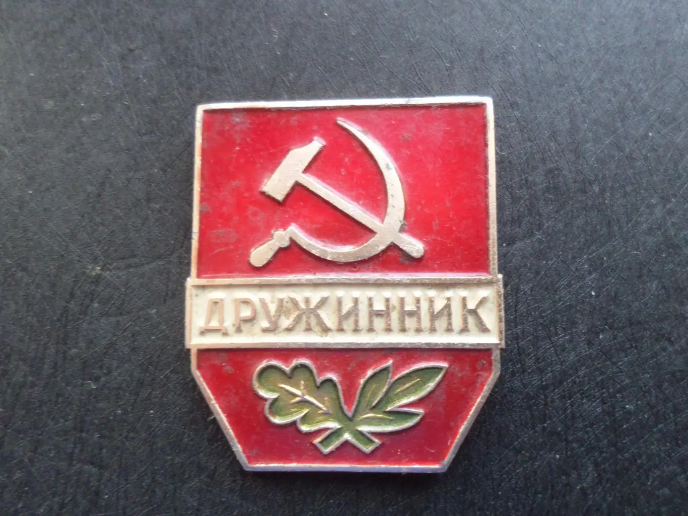 знак Дружинник СССР