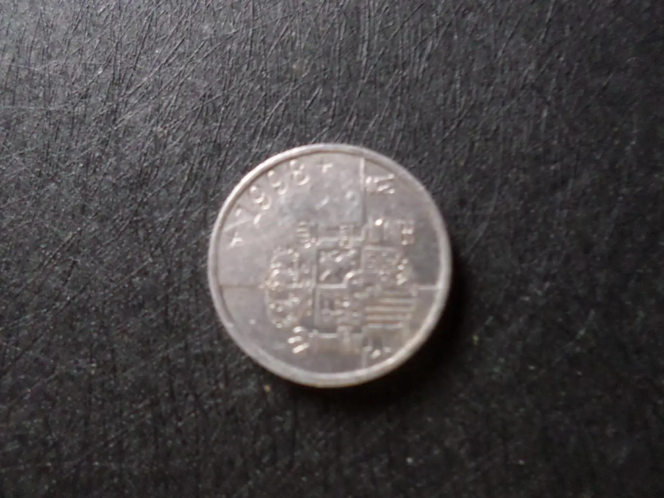 Монета 1 песета Испания 1998 г