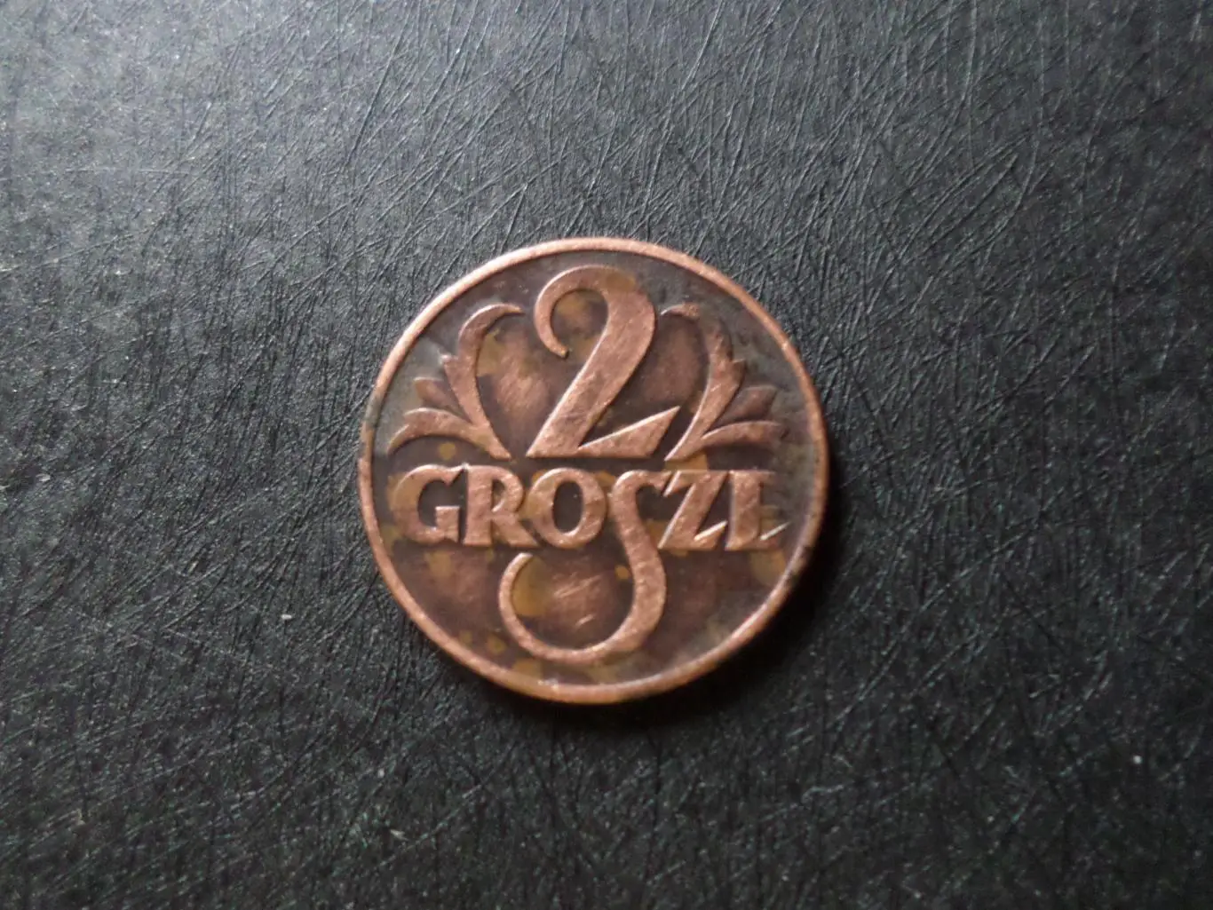 Монета 2 гроша Польша 1939 г