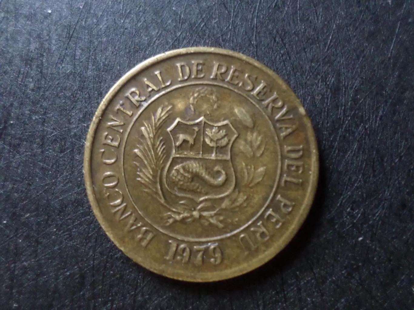 Монета 10 песо Перу 1979 г 1
