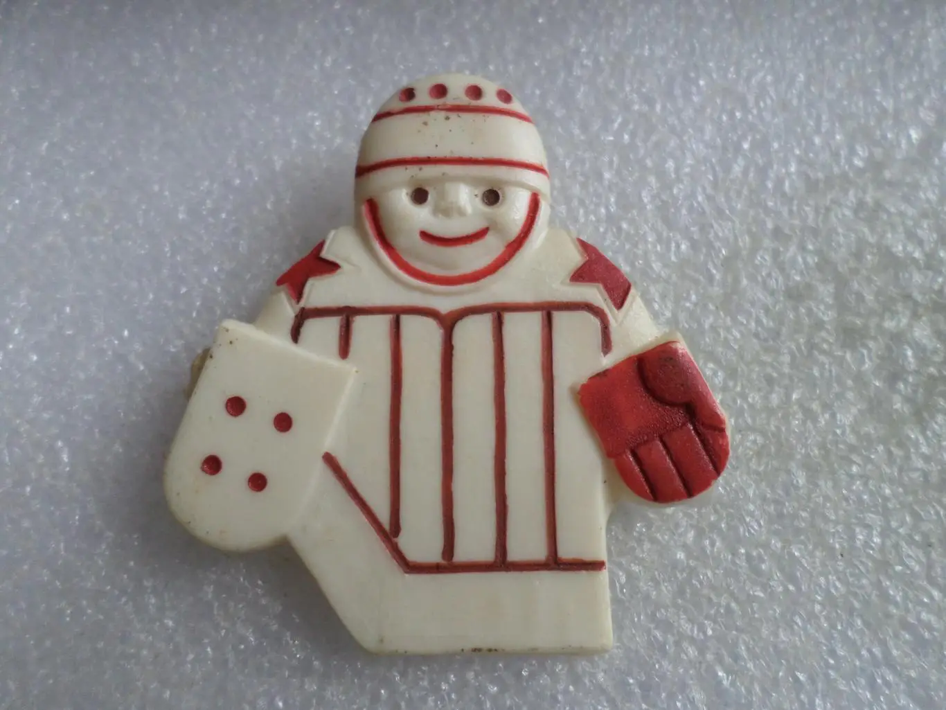 значок хоккей Вратарь