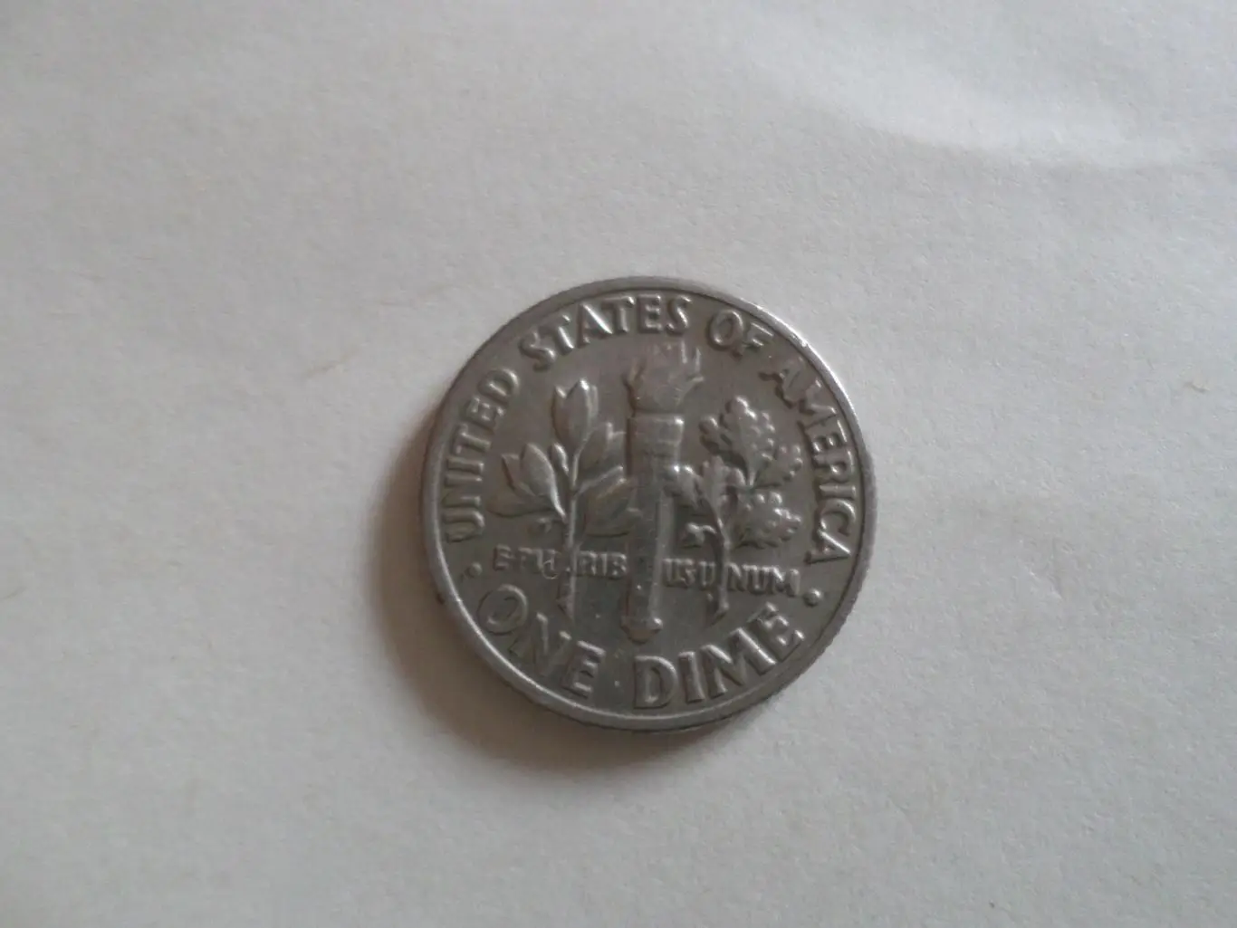 Монета 10 центов США 1983 г дайм 1