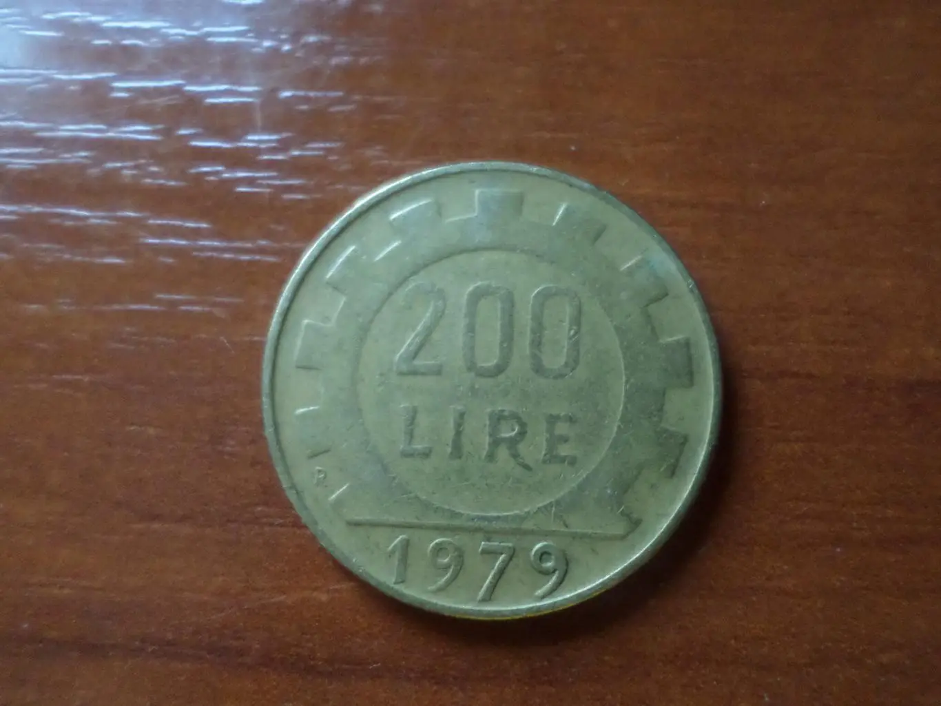 Монета 200 лир Италия 1979 г 1