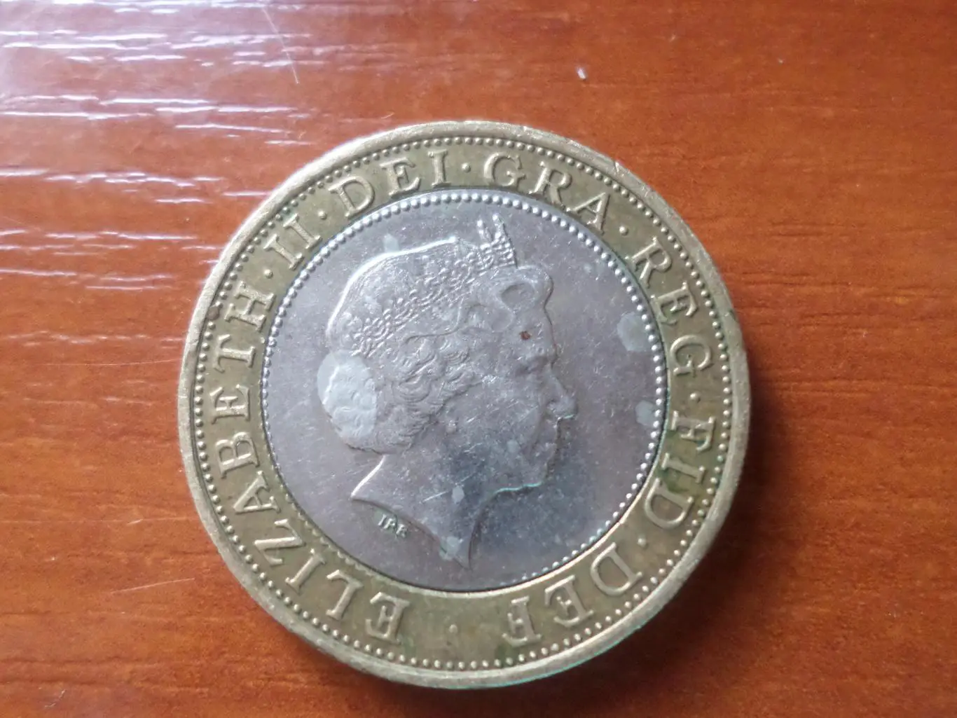 Монета 2 фунта Великобритания 200 лет со дня рождения Брюнеля 2006 г 1