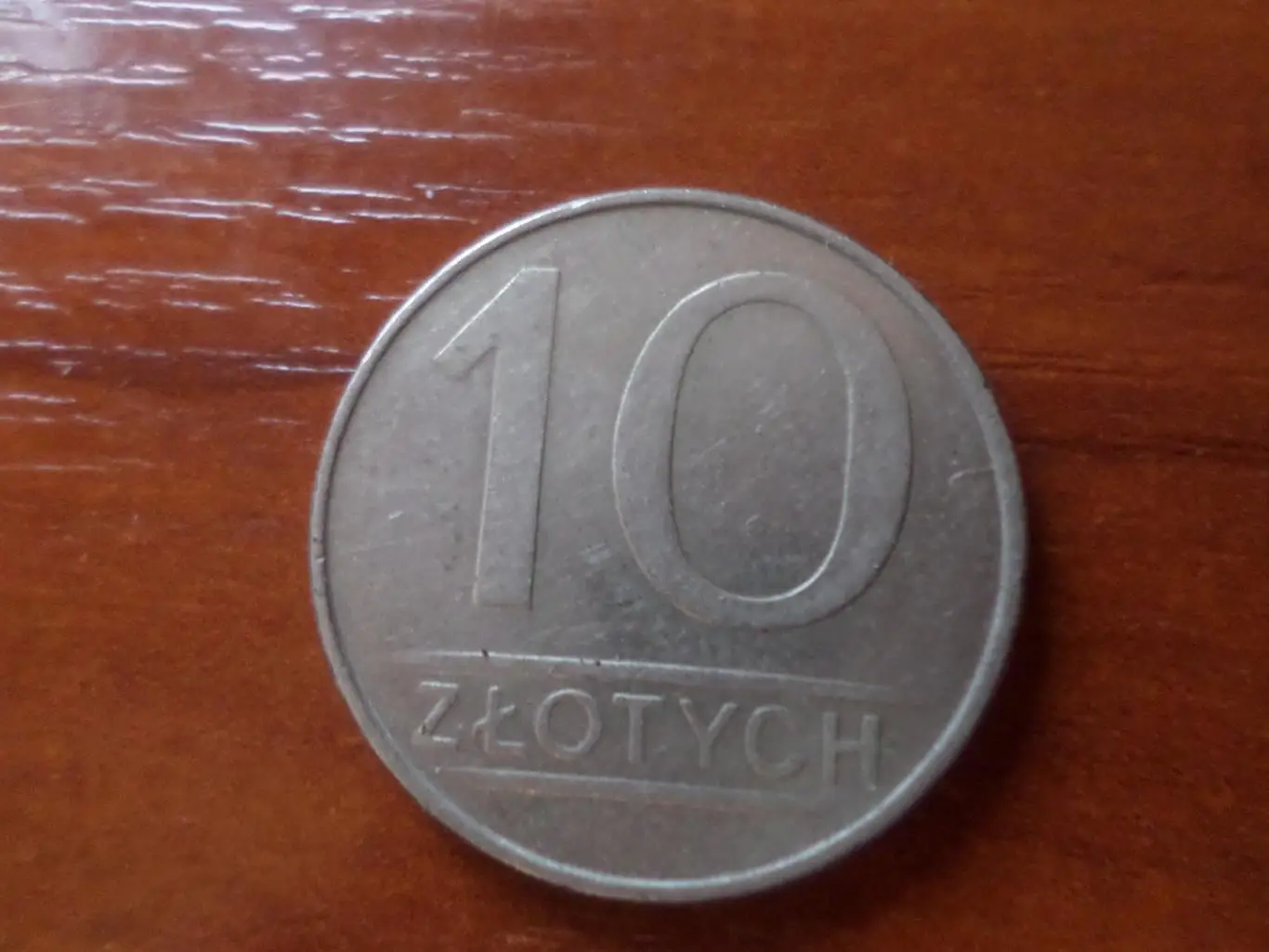 Монета 10 злотых Польша 1988 г