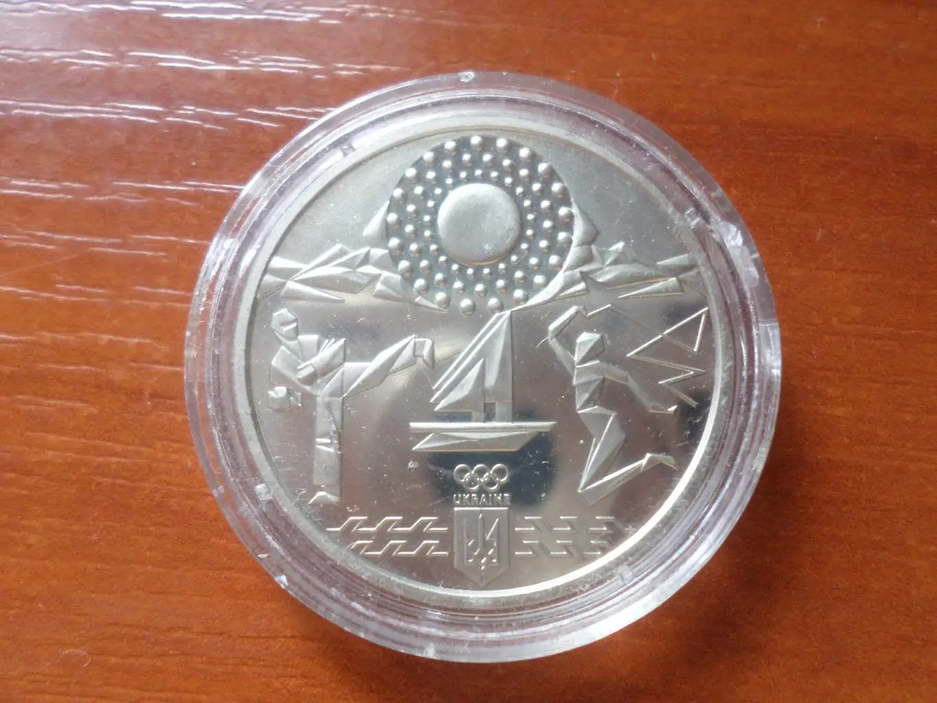 Монета 2 гривны Украина Олимпийские игры Токио 2020 г 1