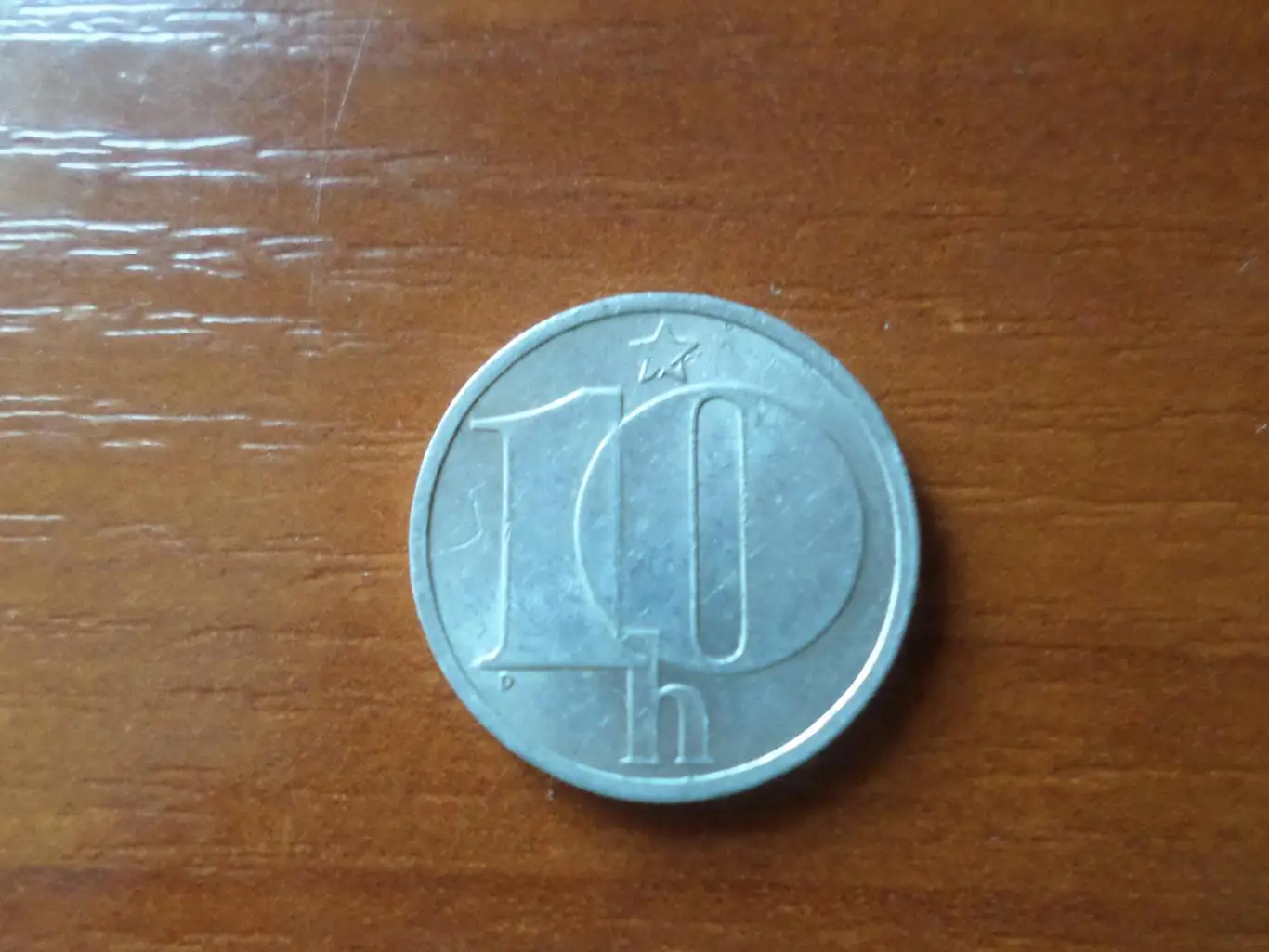 Монета 10 геллеров Чехословакия 1983 г