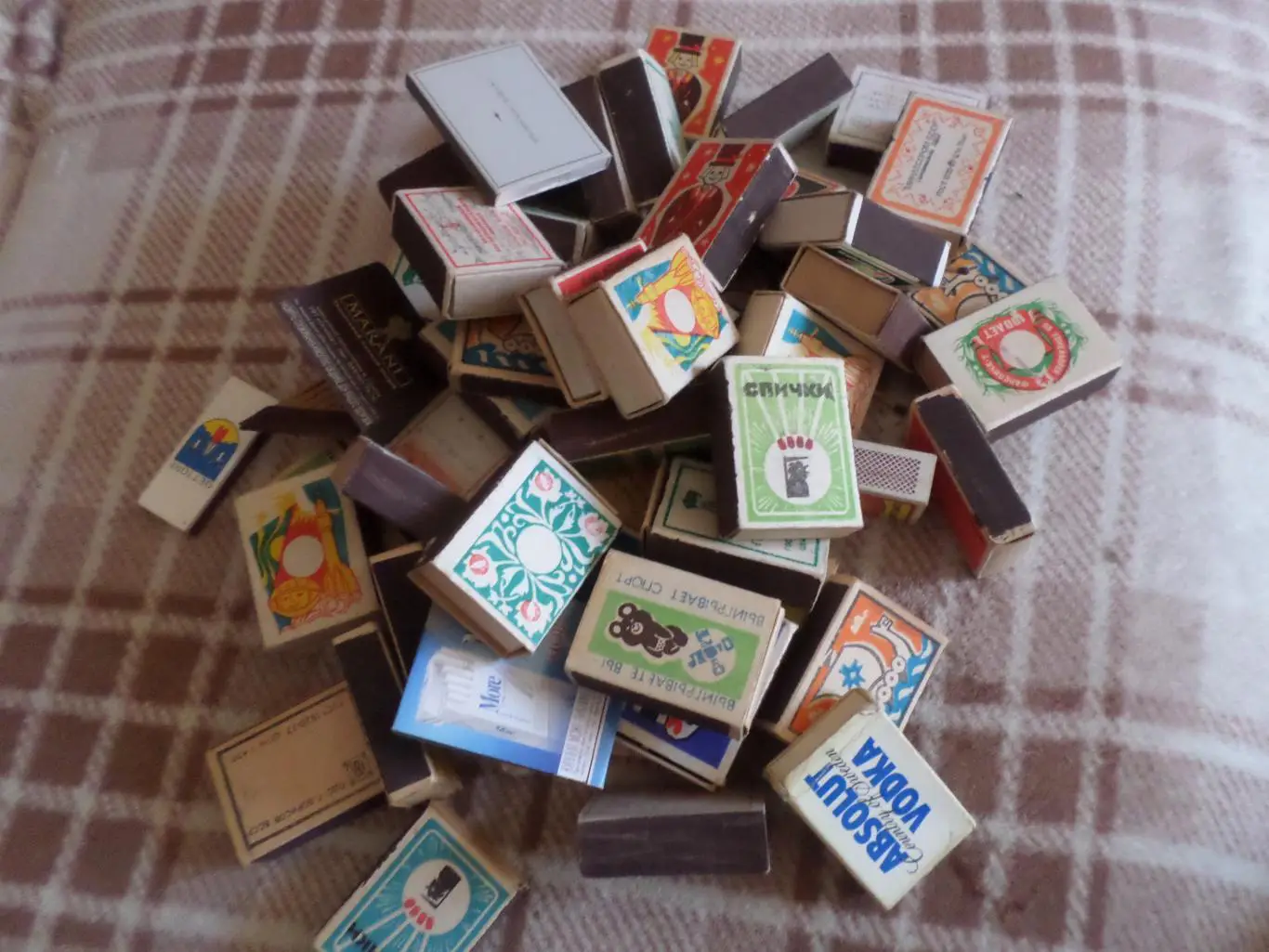 спички времен СССР 40 шт