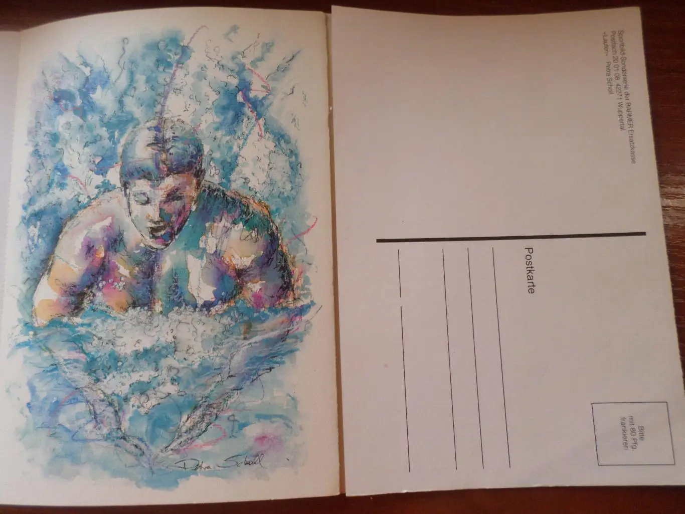 набор открыток спорт ГДР Германия 3