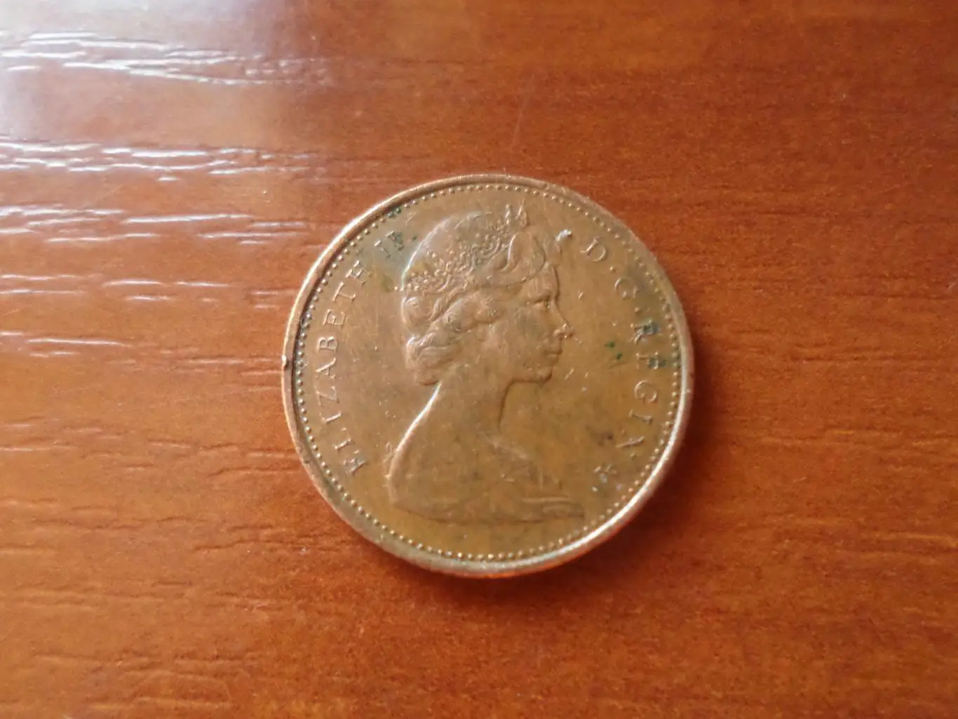 Монета 1 цент Канада 1978 г