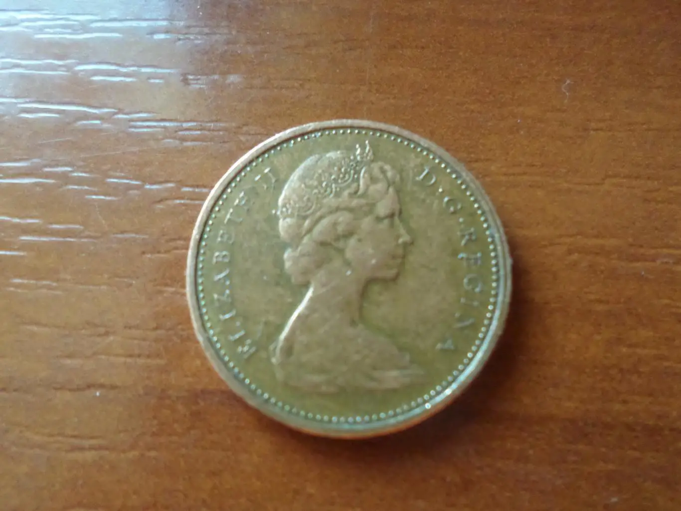 Монета 1 цент Канада 1973 г