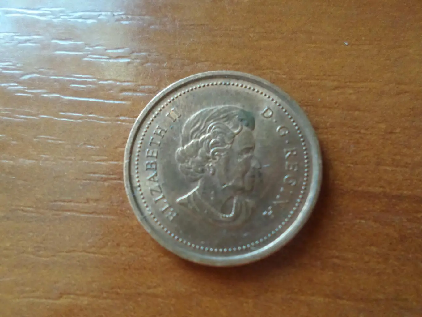 Монета 1 цент Канада 2004 г 1