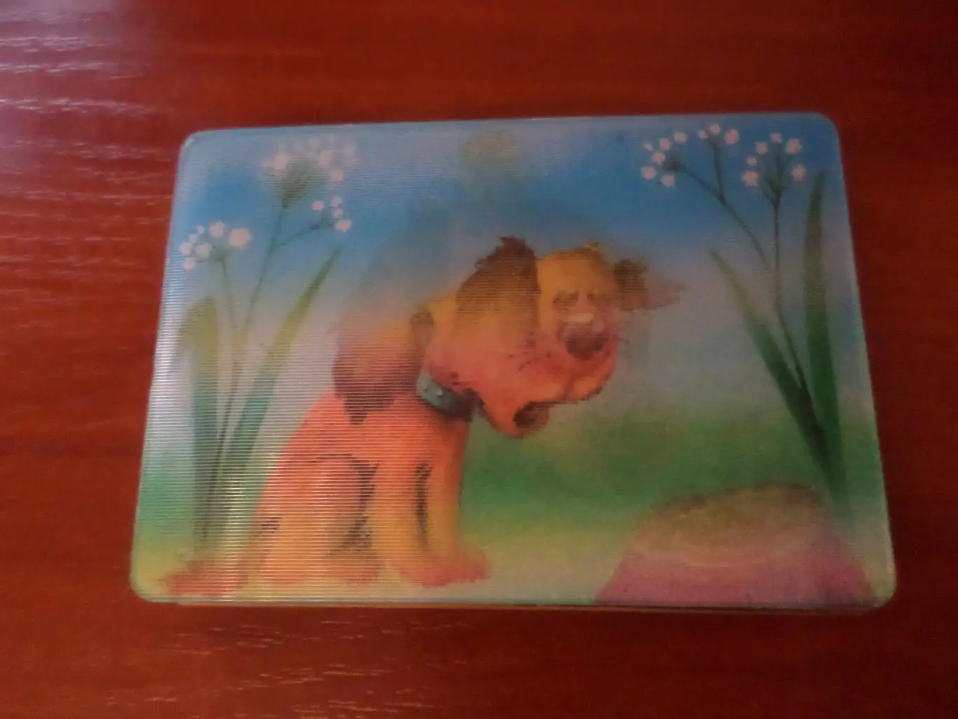 Календарик переливной стерео мультфильм Последняя охота 1988 г