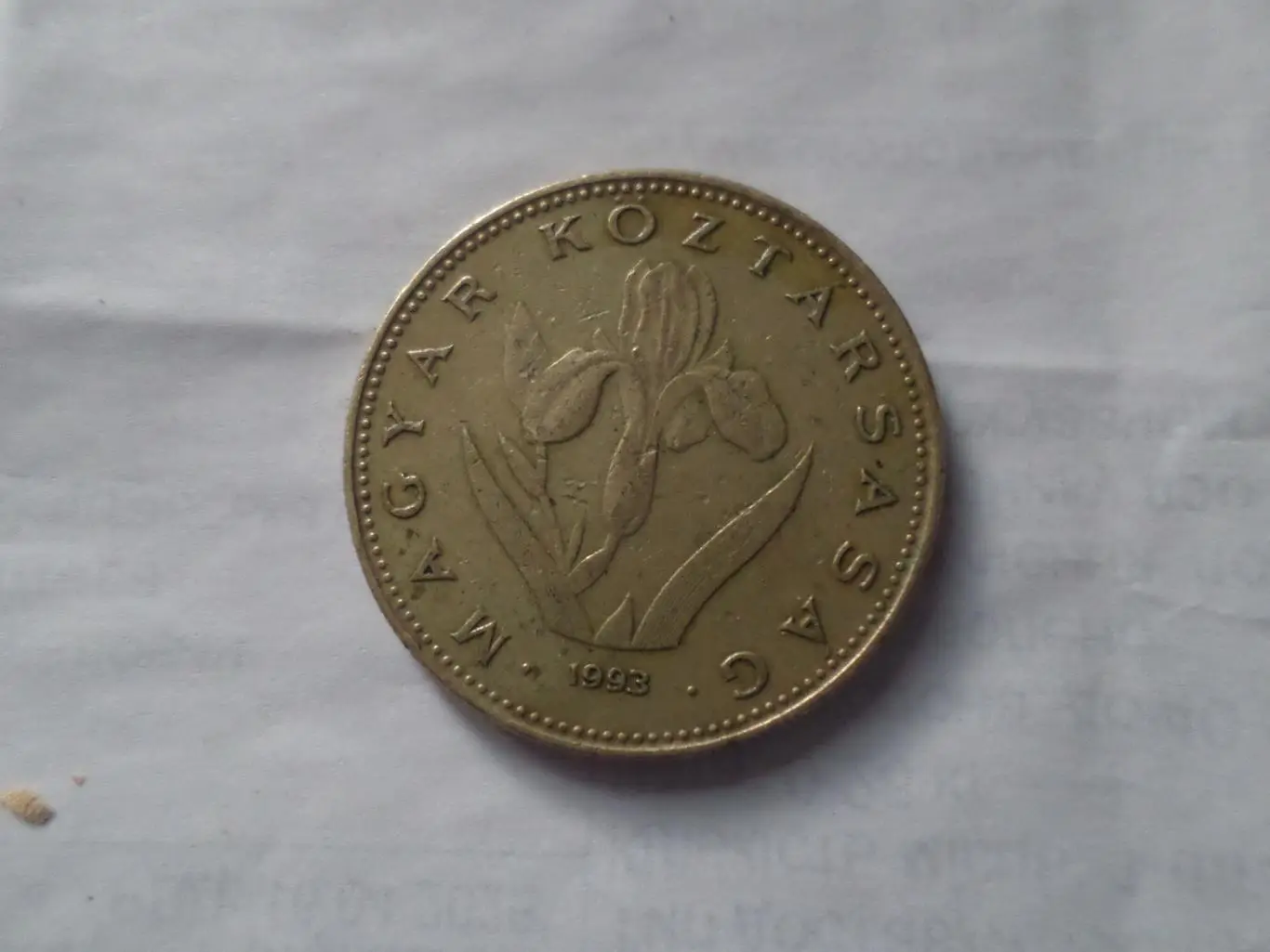 Монета 20 форинтов Венгрия 1993 г 1