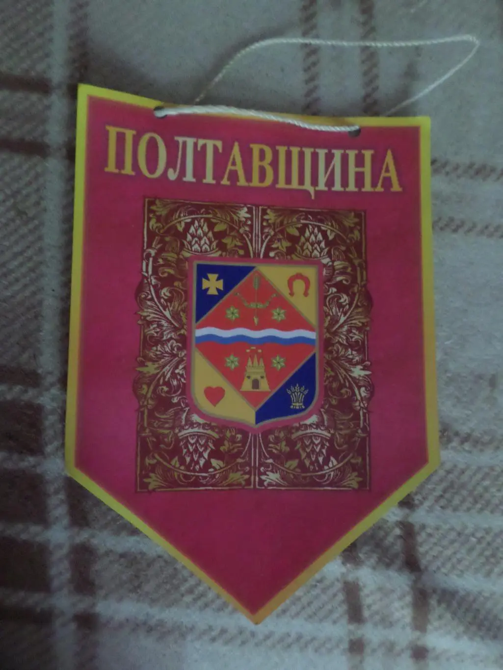 Вымпел ФСТ Колос Полтавщина физкультурно-спортивное общество Полтава 1