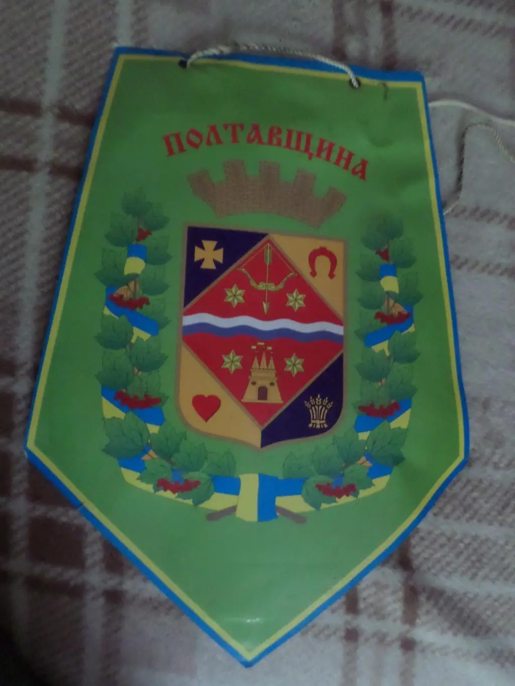 Вымпел 55 лет ФСТ Колос Полтавщина сельское спортивное общество Полтава 1