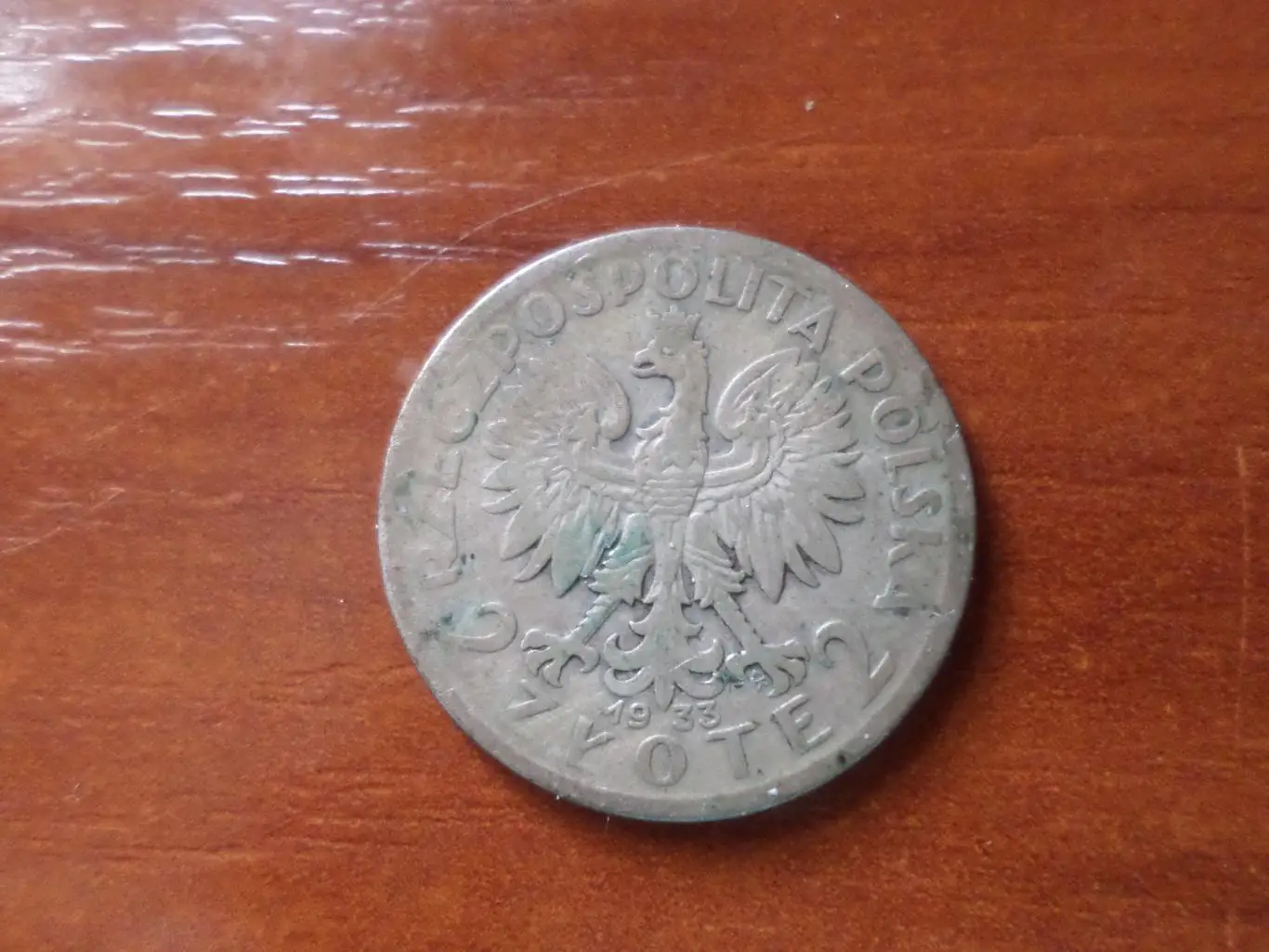 монета 2 злотых Польша 1933 г серебро 1