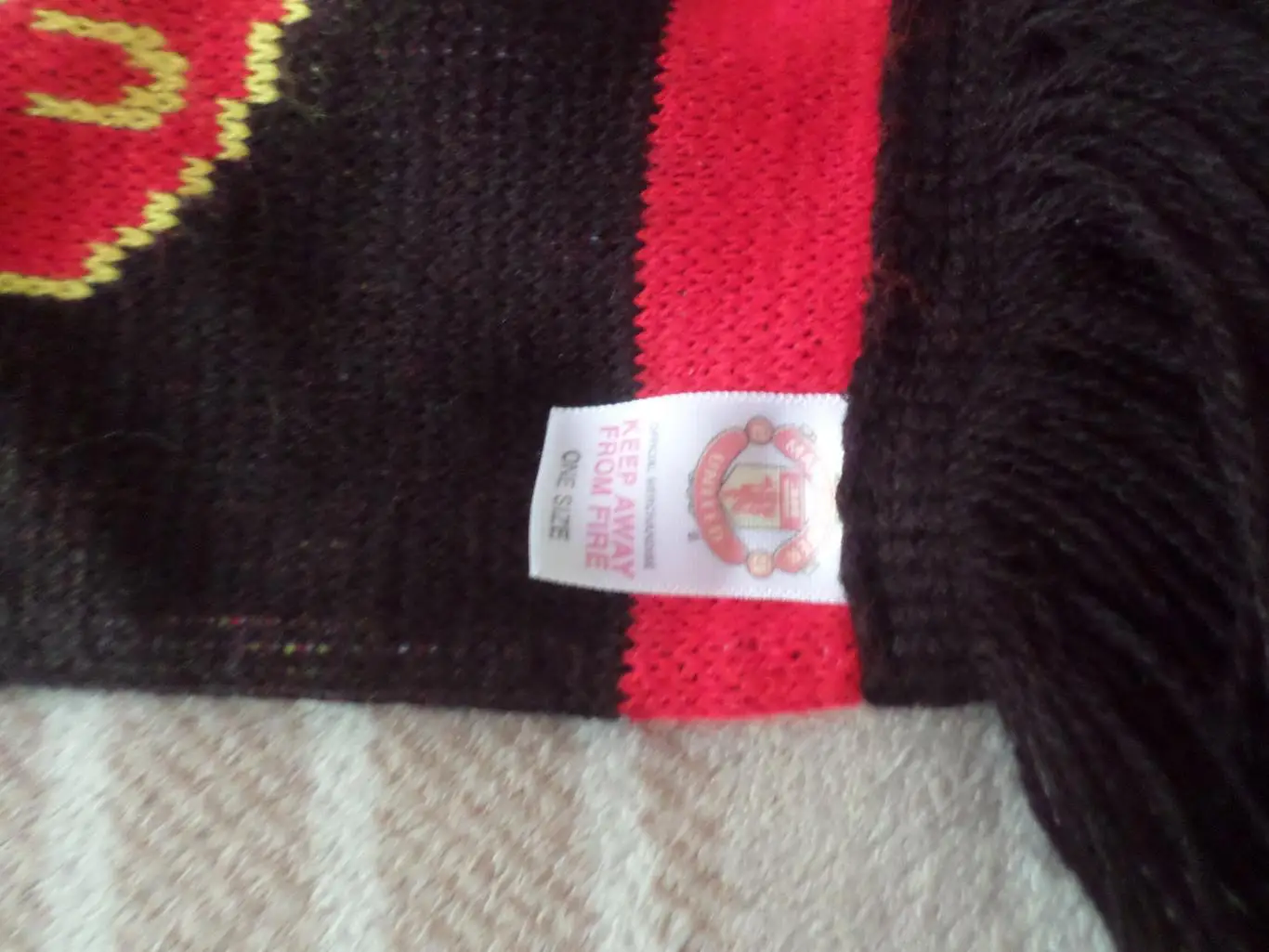 Шарф футбол Манчестер Юнайтед Англия 1