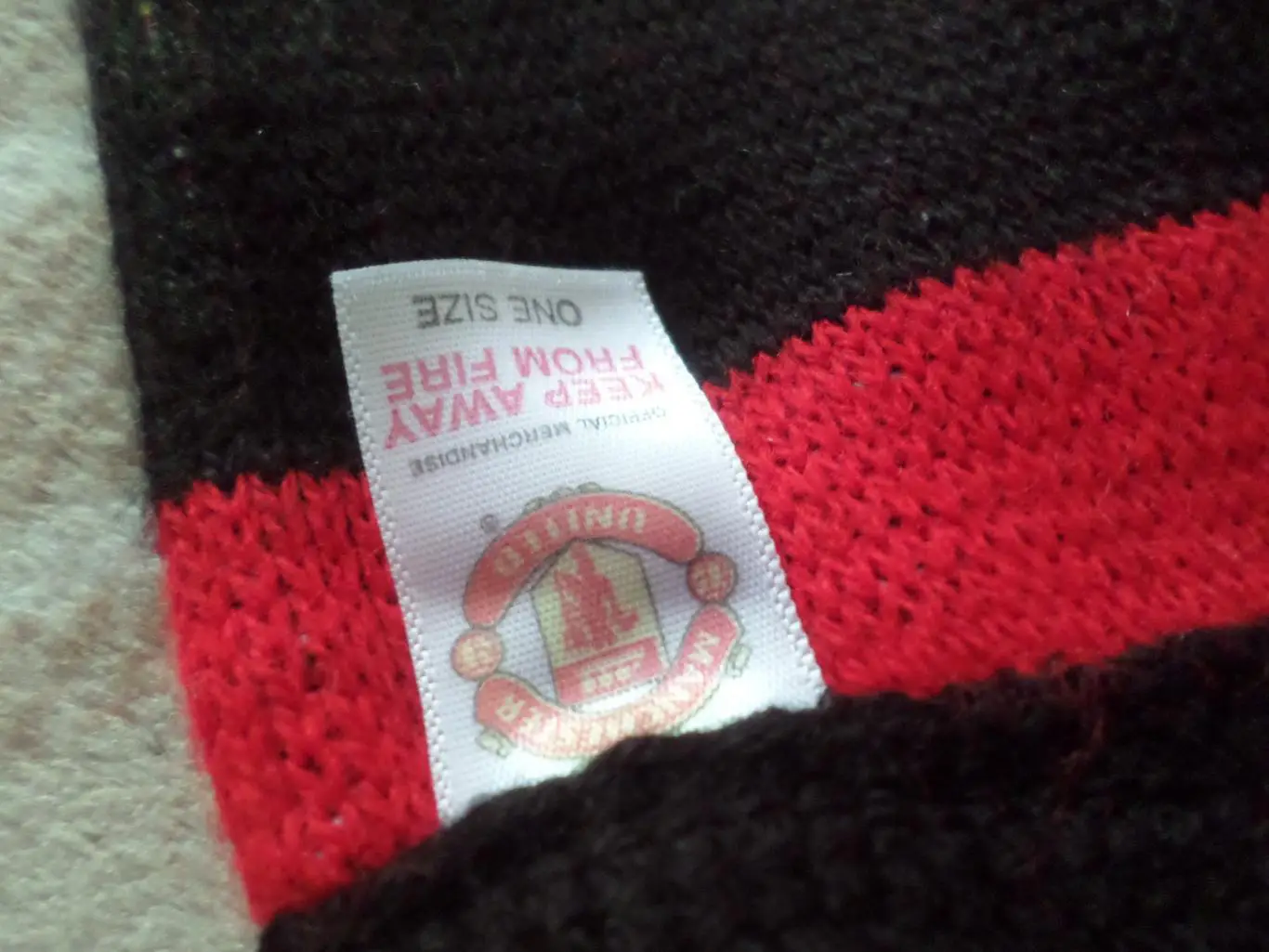 Шарф футбол Манчестер Юнайтед Англия 2