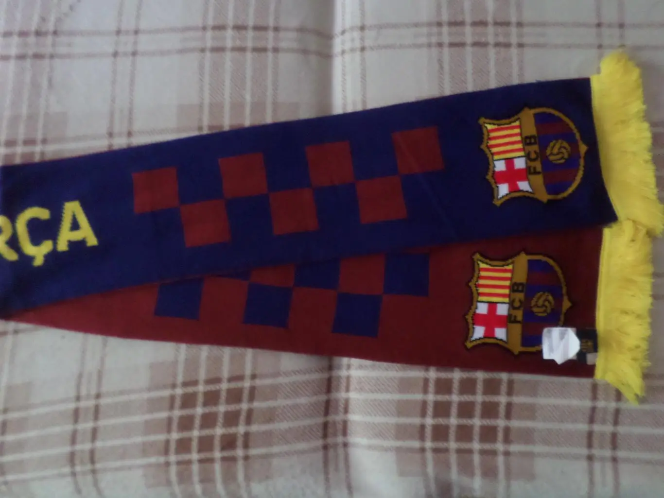 Шарф футбол Барселона Испания оф