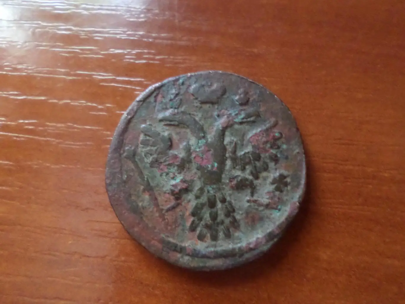 Монета Деньга 1736 г 1