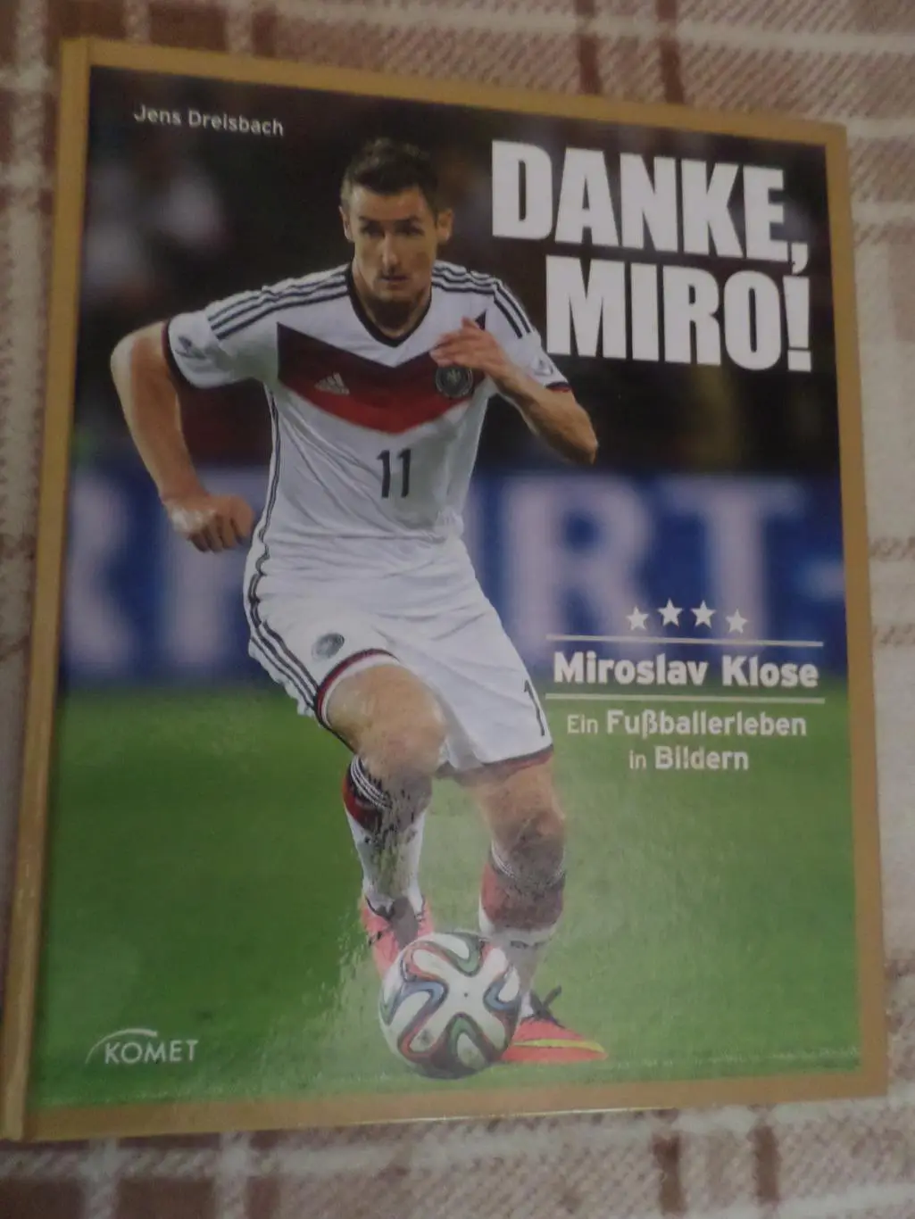 Фотоальбом Спасибо Миро Мирослав Клозе нем.яз