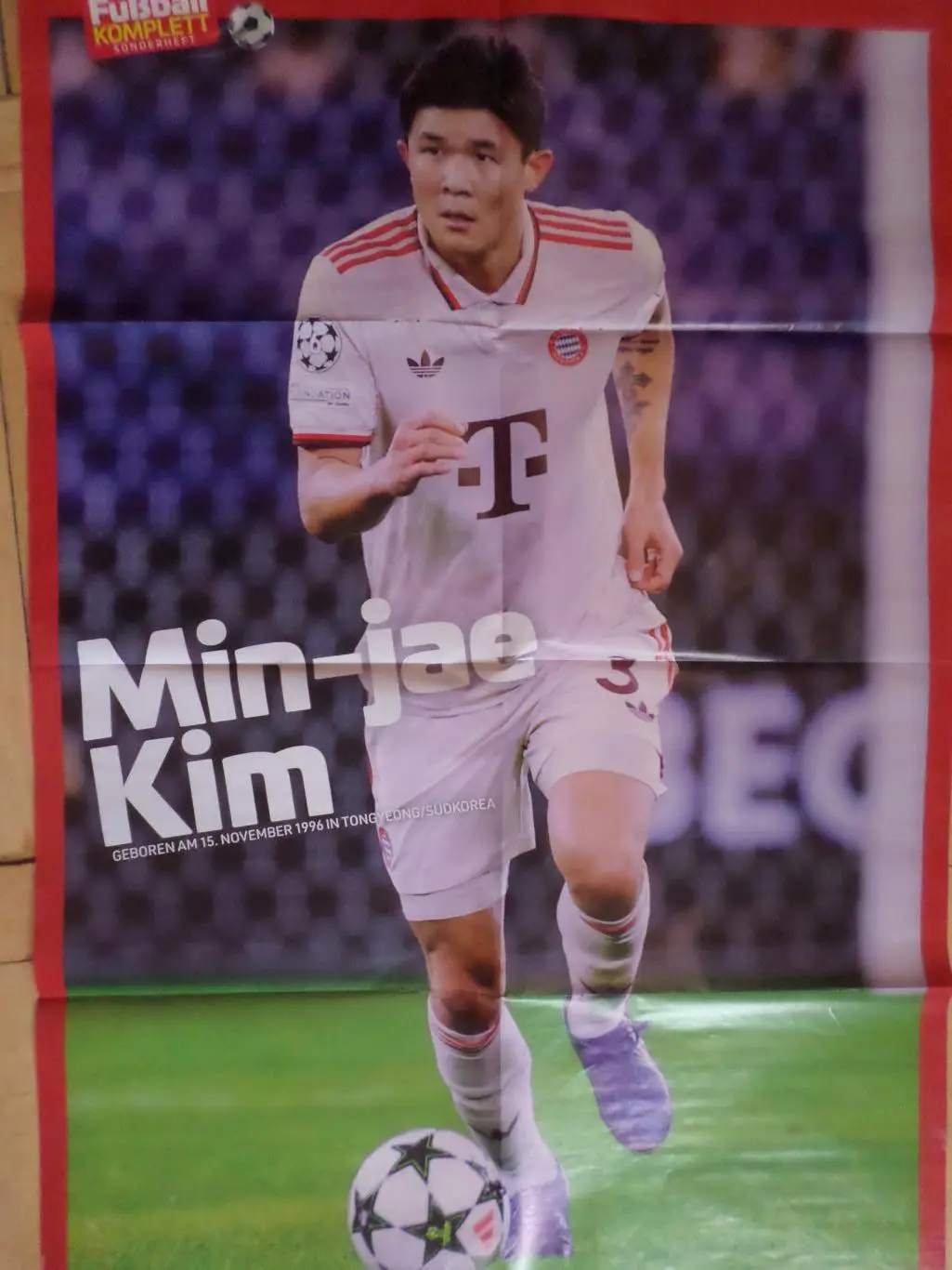 плакат-постер Александр Павлович и Мин Джа Ким Бавария Мюнхен