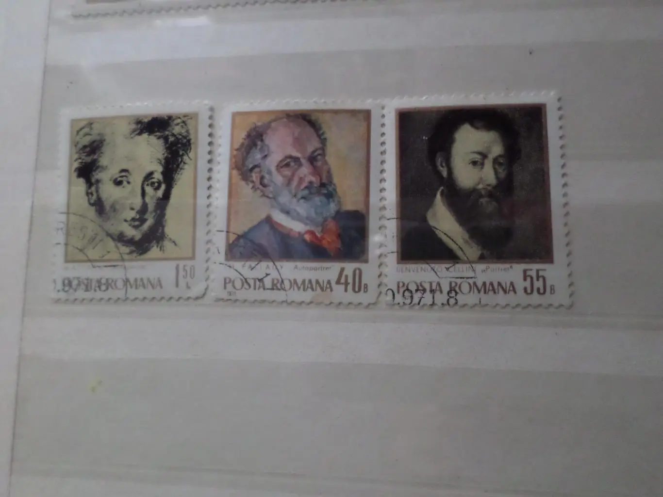 Марки Румыния Искусство живопись 1971 г гаш