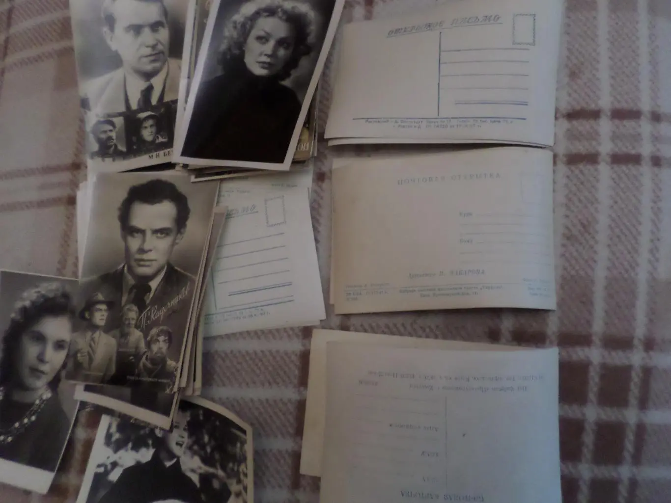 открытки Актеры и актрисы советского кино 1954-1985 гг 80 штук 2