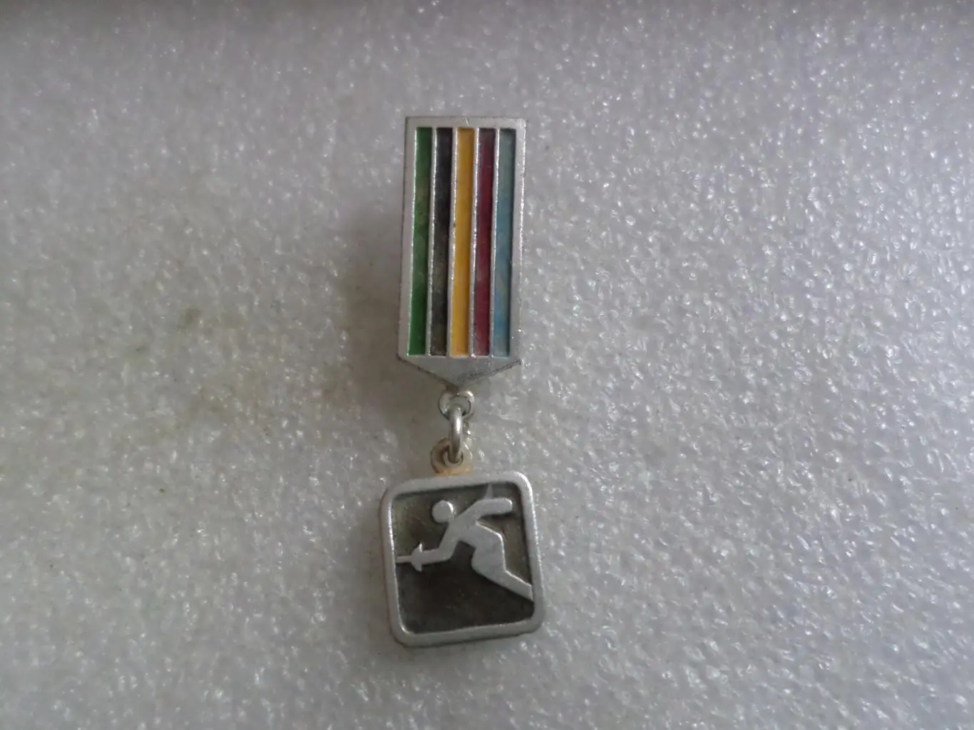 значок Олимпиада-80 Москва 1980 фехтование