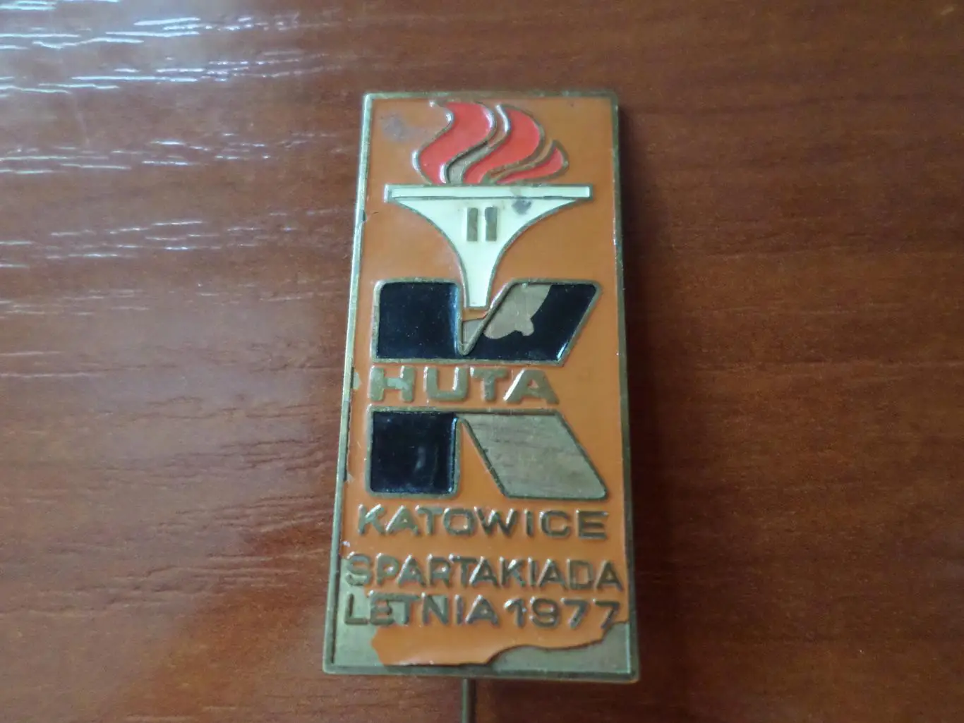 Значок Летняя спартакиада 1977 г Катовице Польша