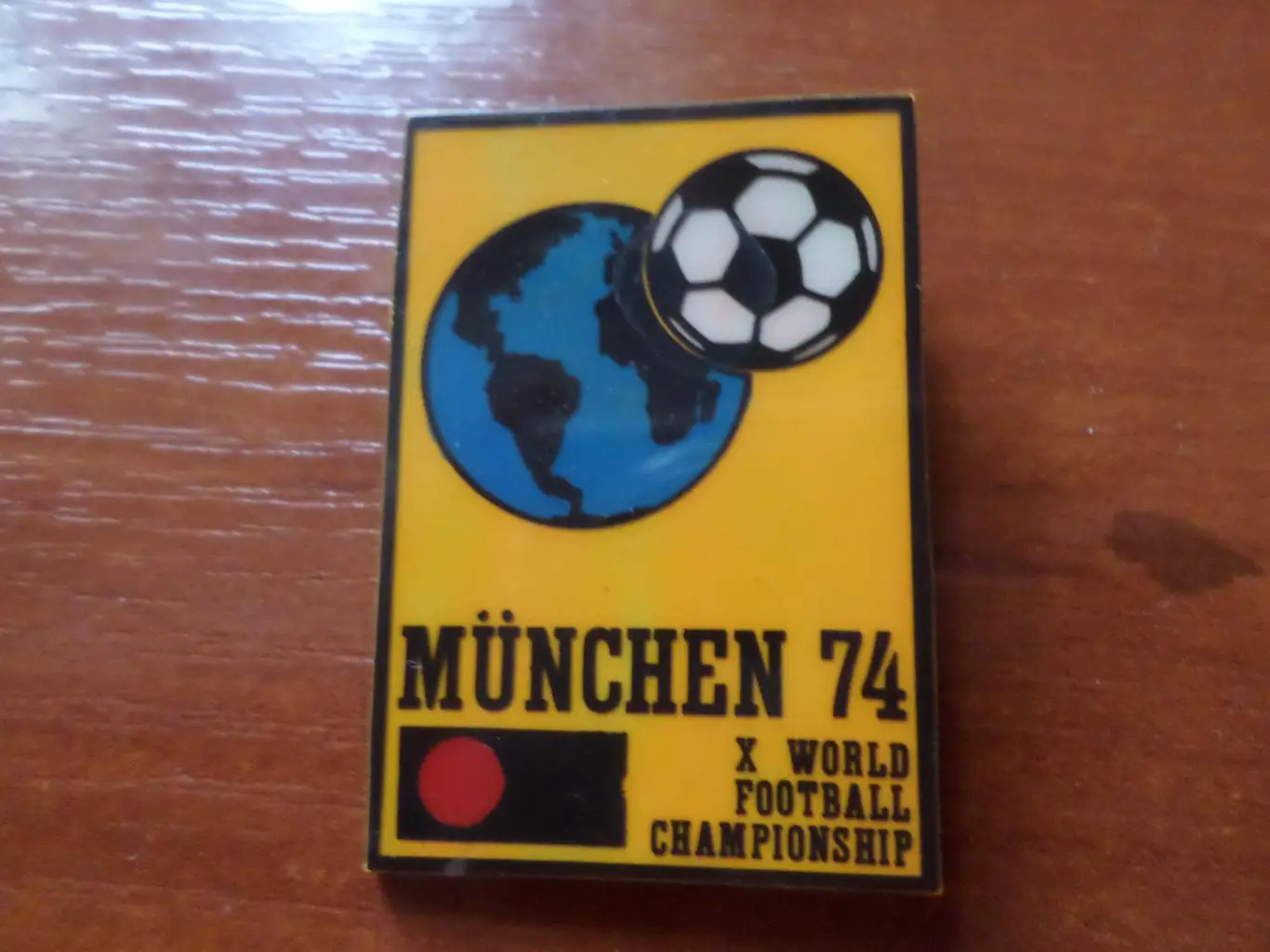 значок Чемпионат мира по футболу 1974 г Мюнхен Германия ФРГ