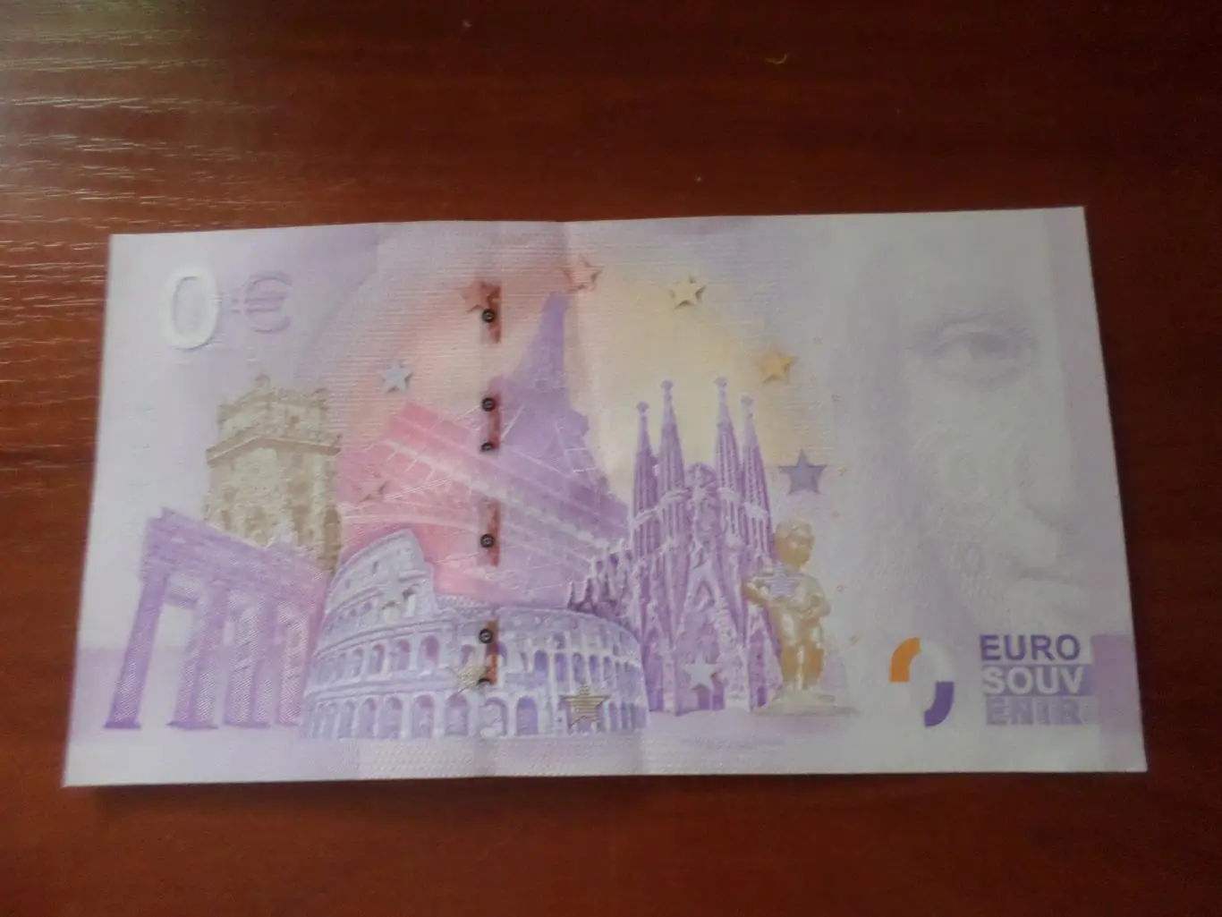 банкнота 0 евро ФК Спортинг Лиссабон Португалия 1