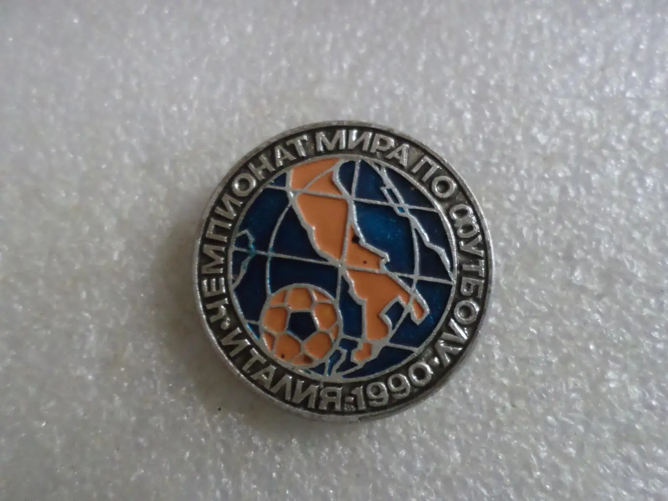 значок Чемпионат мира по футболу 1990 г Италия