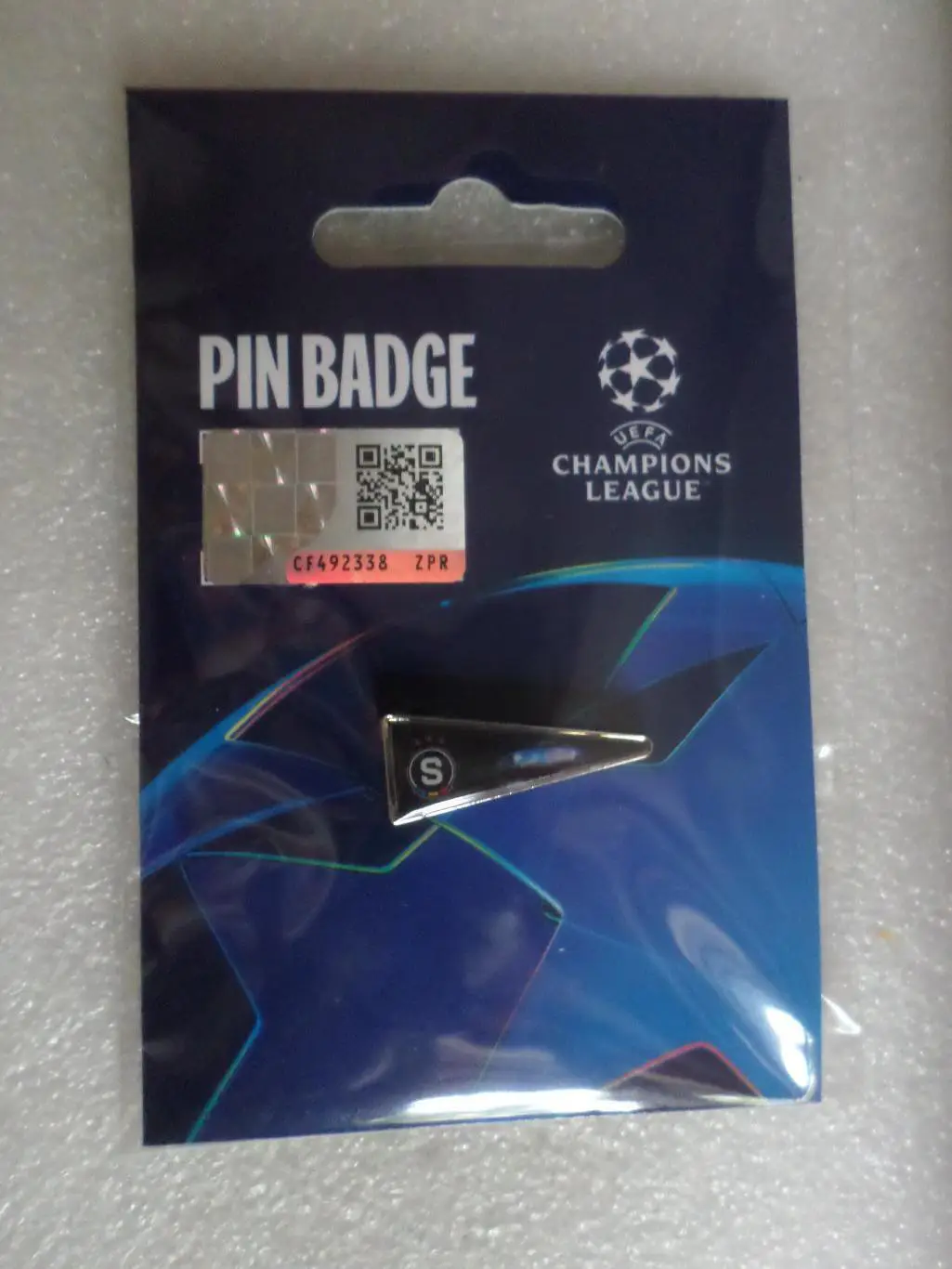 значок футбол ФК Спарта Прага Чехия официальный Лига чемпионов