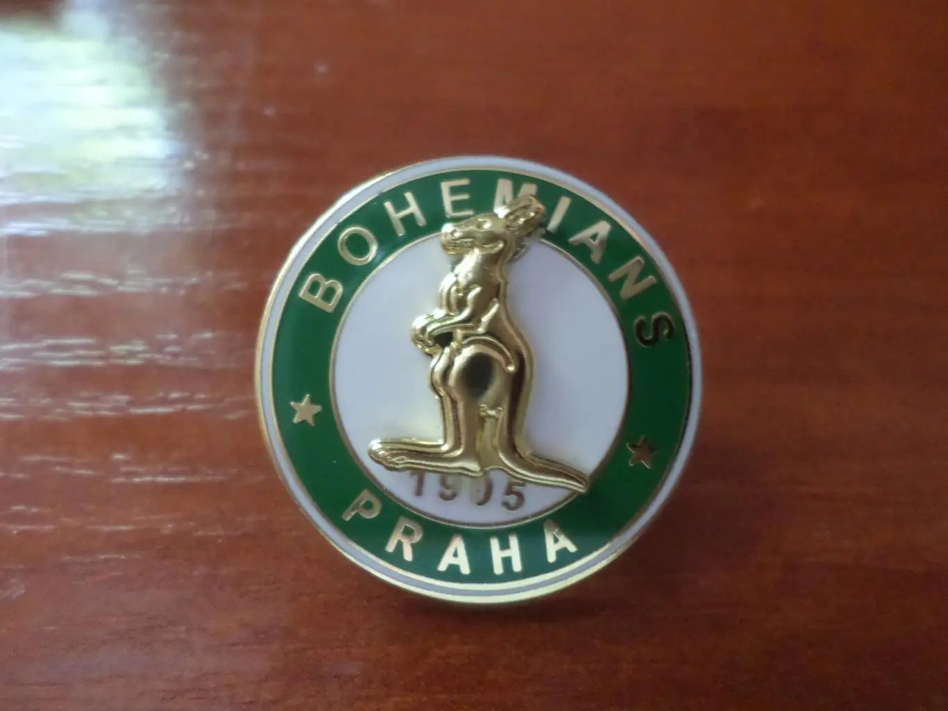 значок футбол ФК Богемианс Прага Чехия официальный накл