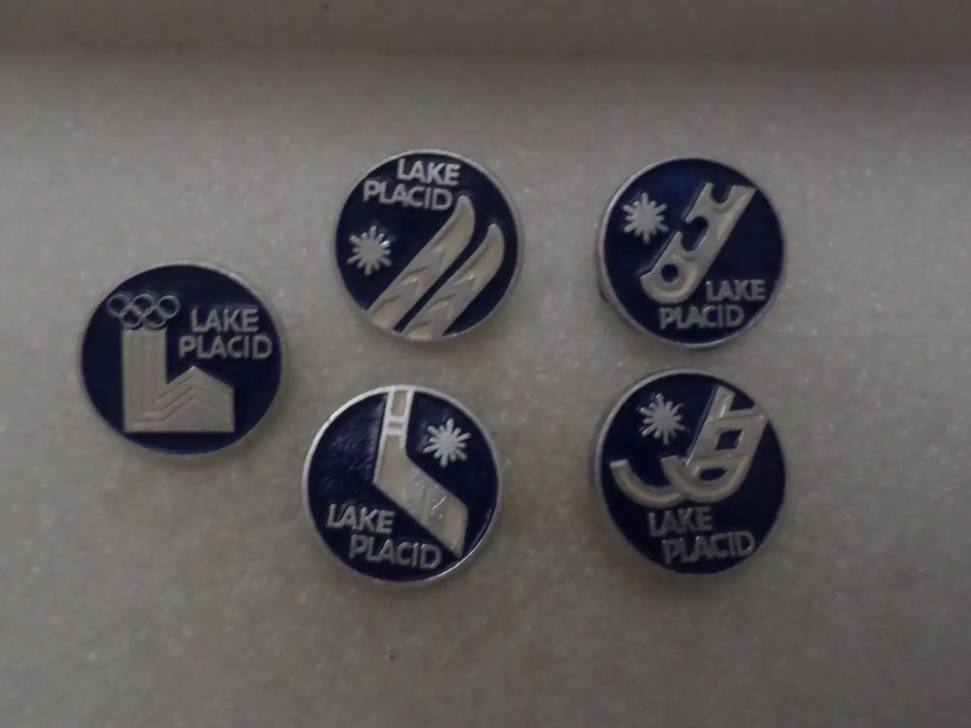 Значки Олимпиада-80 Лейк-Плэсид 1980 г серия