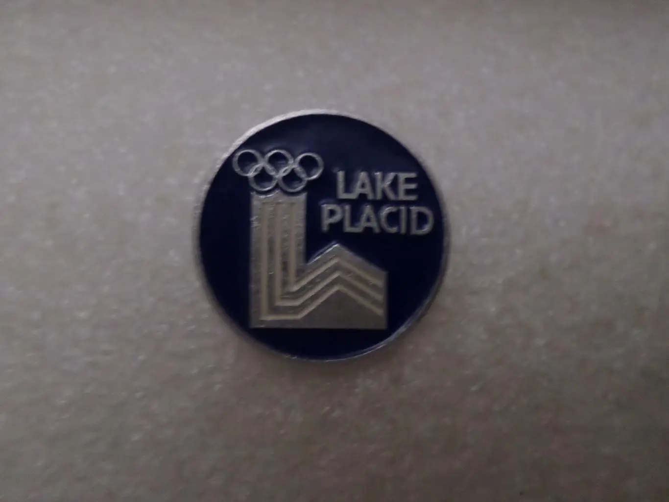 Значок Олимпиада-80 Лейк-Плэсид 1980 г эмблема