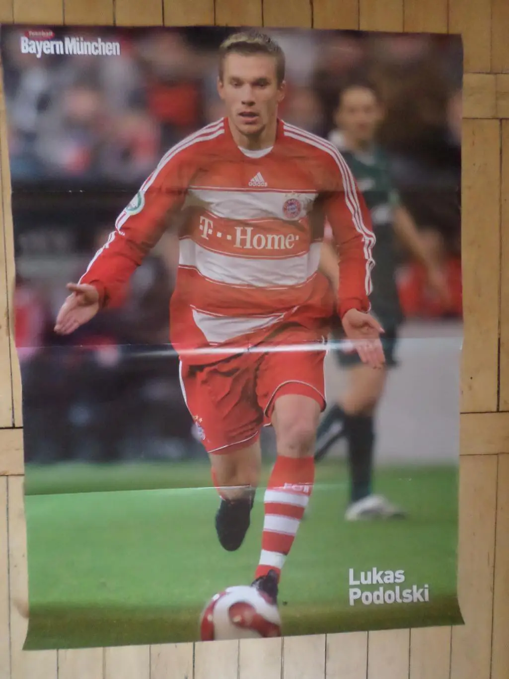 плакат-постер Лукас Подольски Бавария