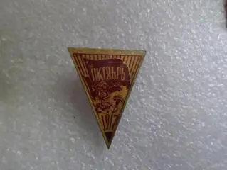 Значок Октябрьская революция 1917 г