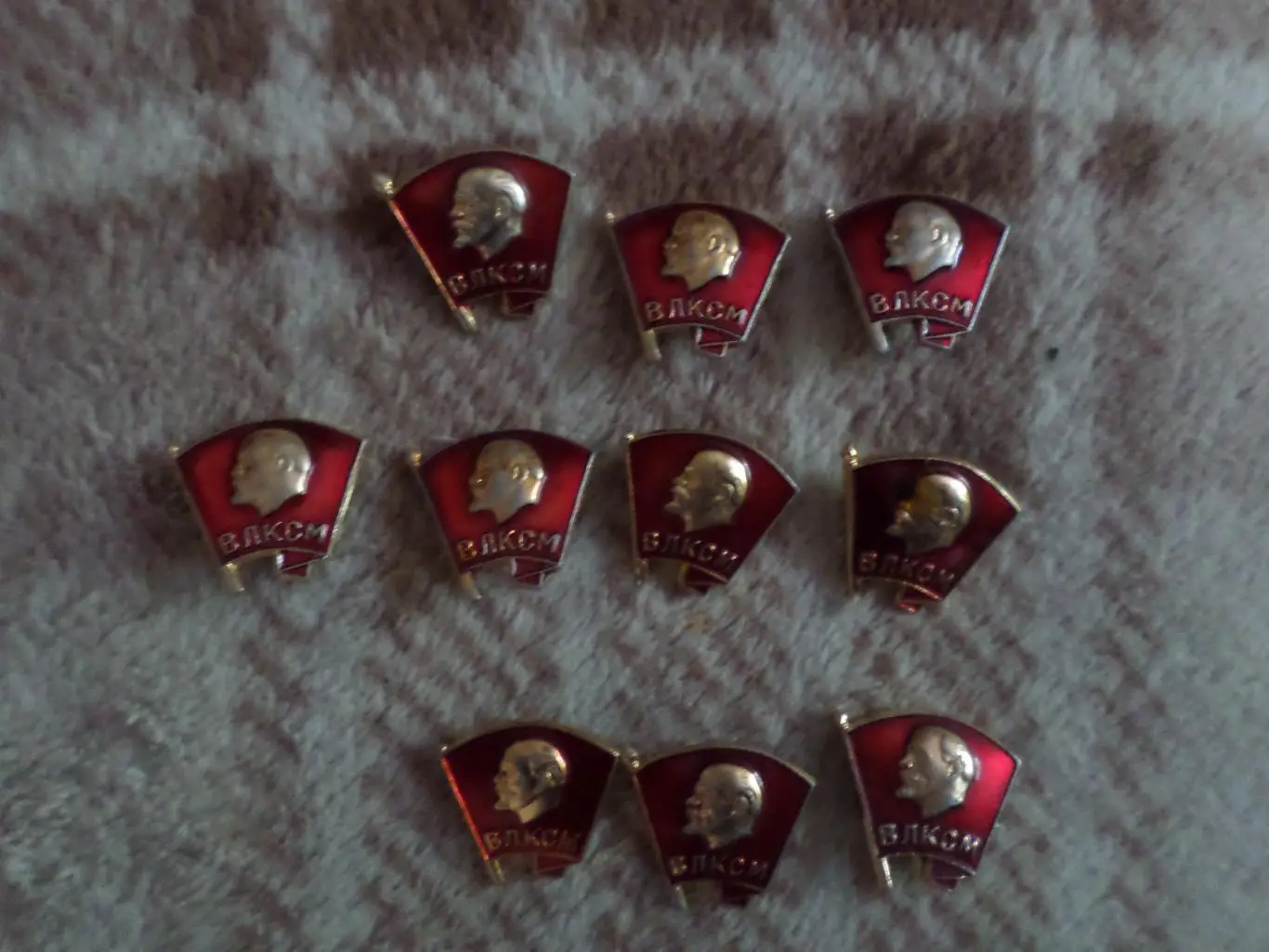 значок ВЛКСМ комсомол 10 шт