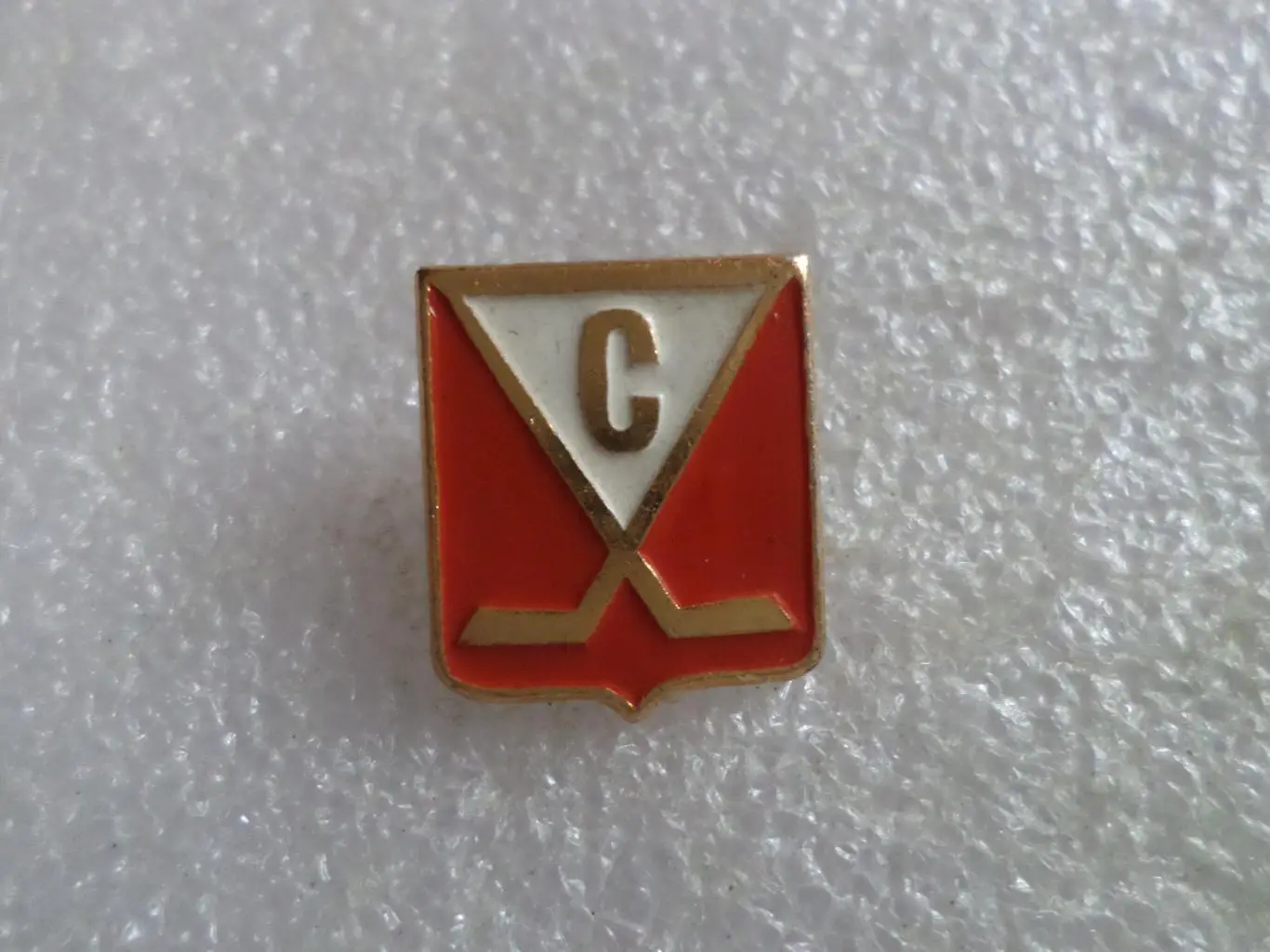 значок хоккей Спартак Москва.