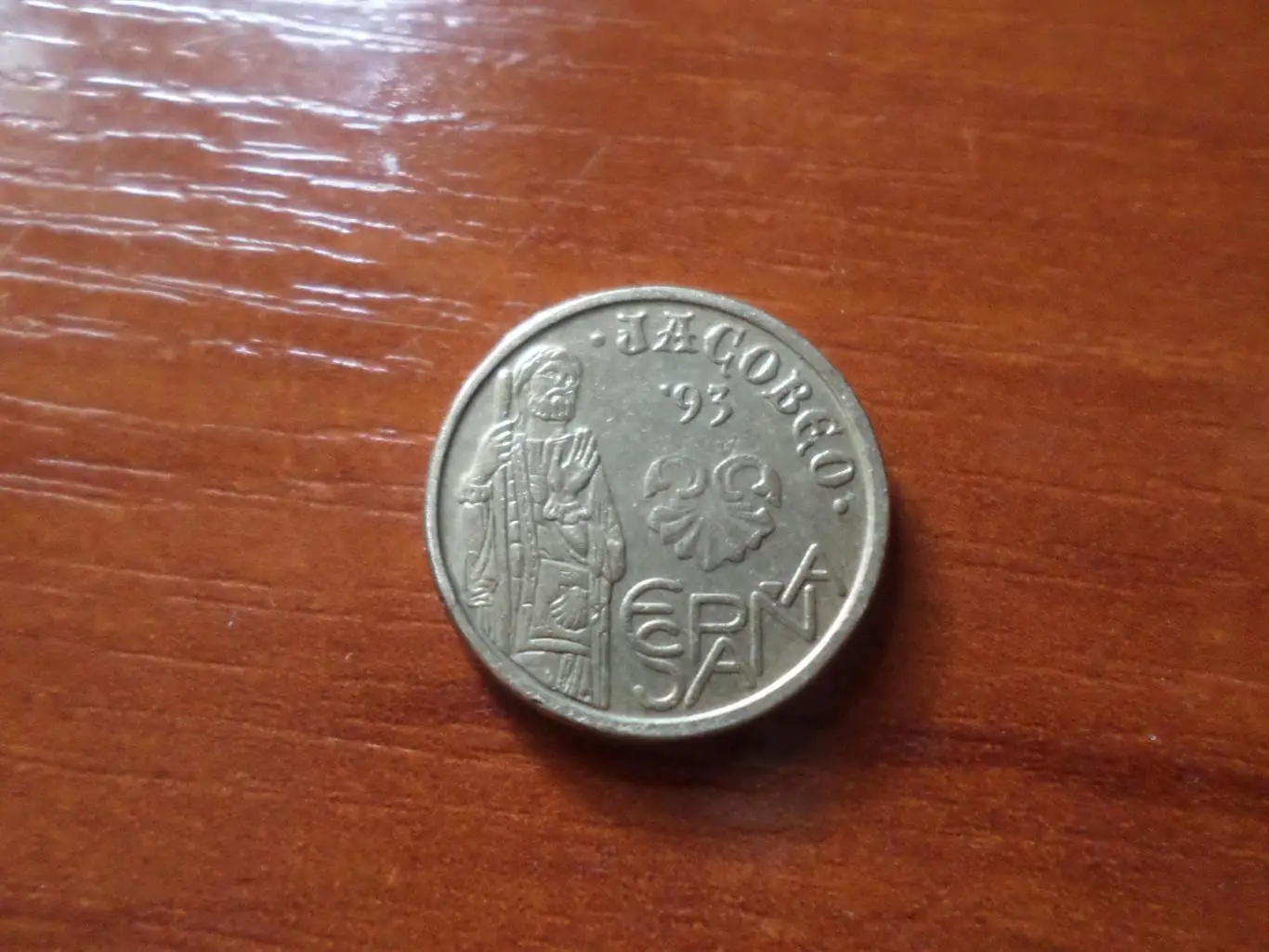 Монета 5 песет Испания 1993 г