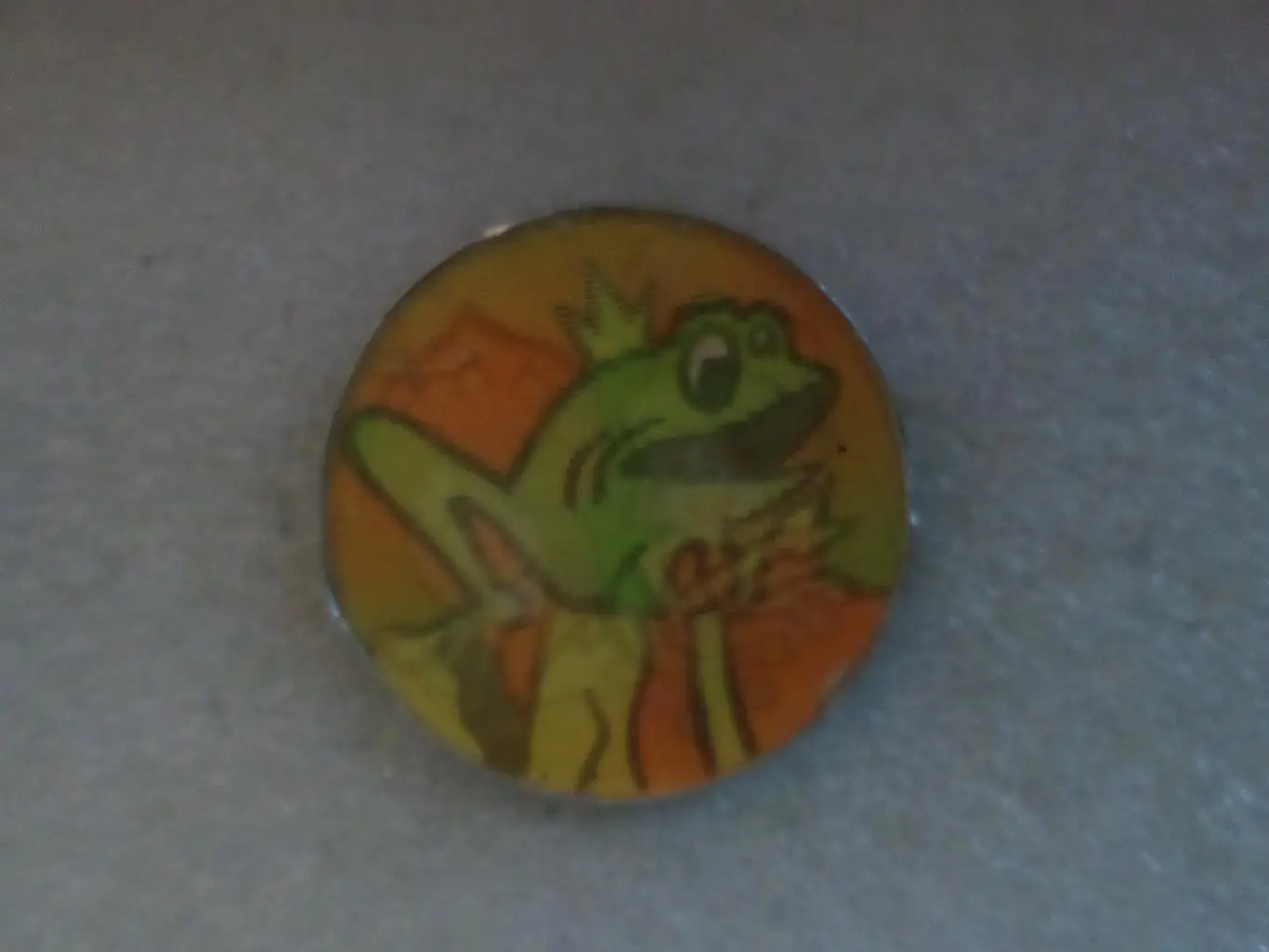 Значок детский мультфильм Царевна-лягушка