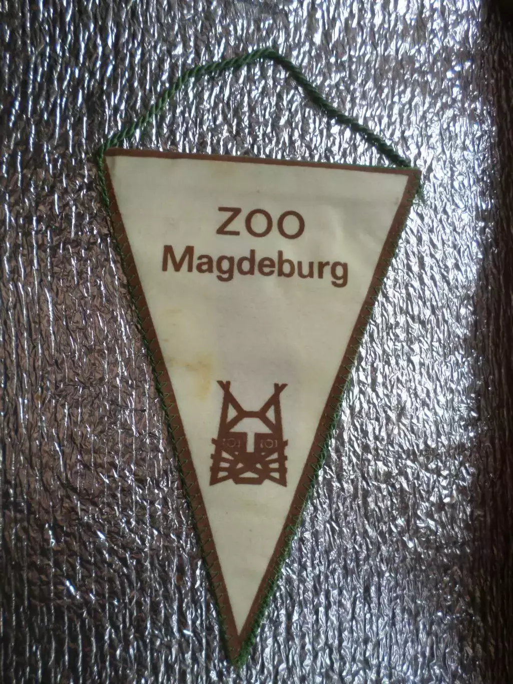 вымпел город Магдебург ГДР Германия Зоопарк